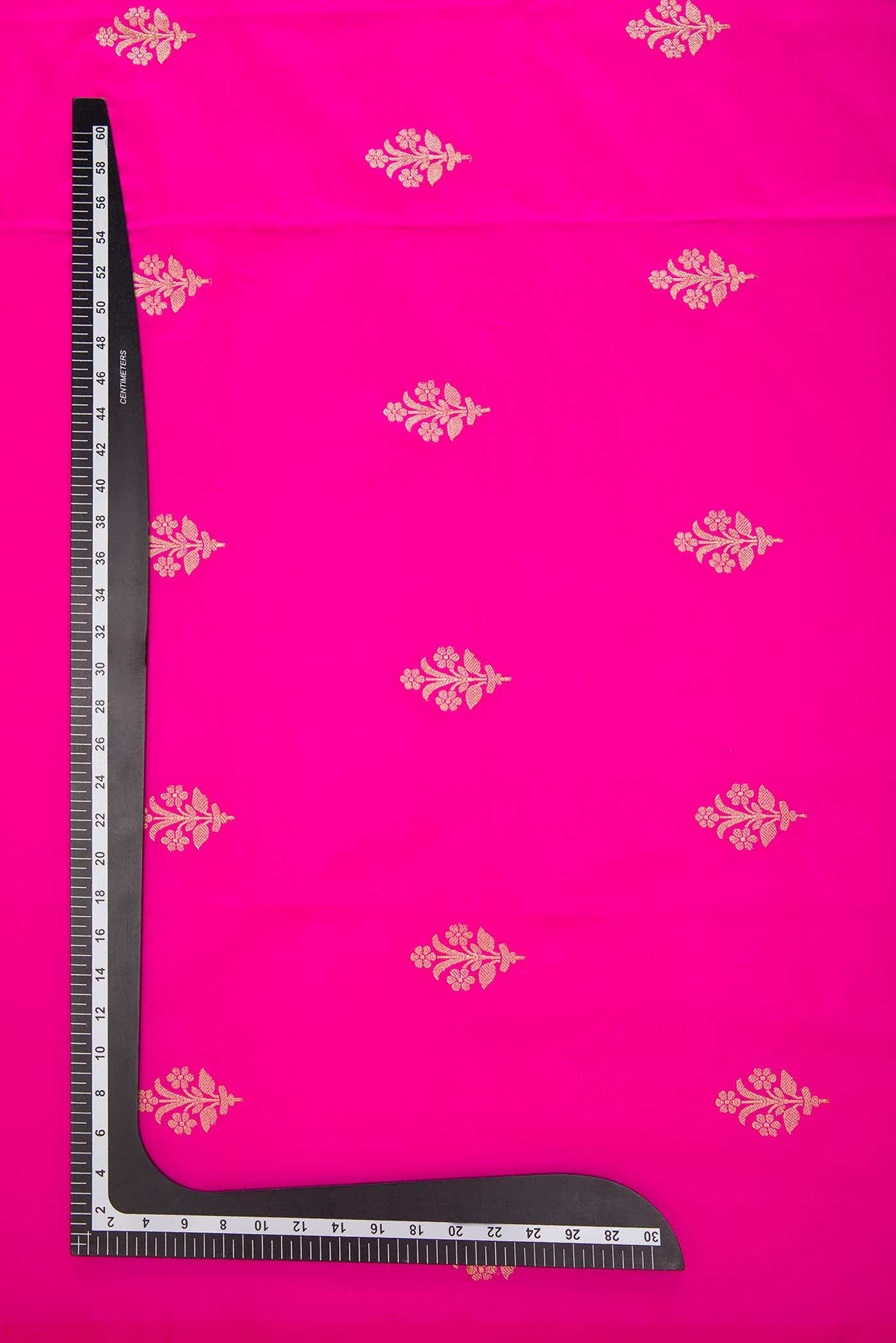 Pink Kanchipuram Silk Dress Material