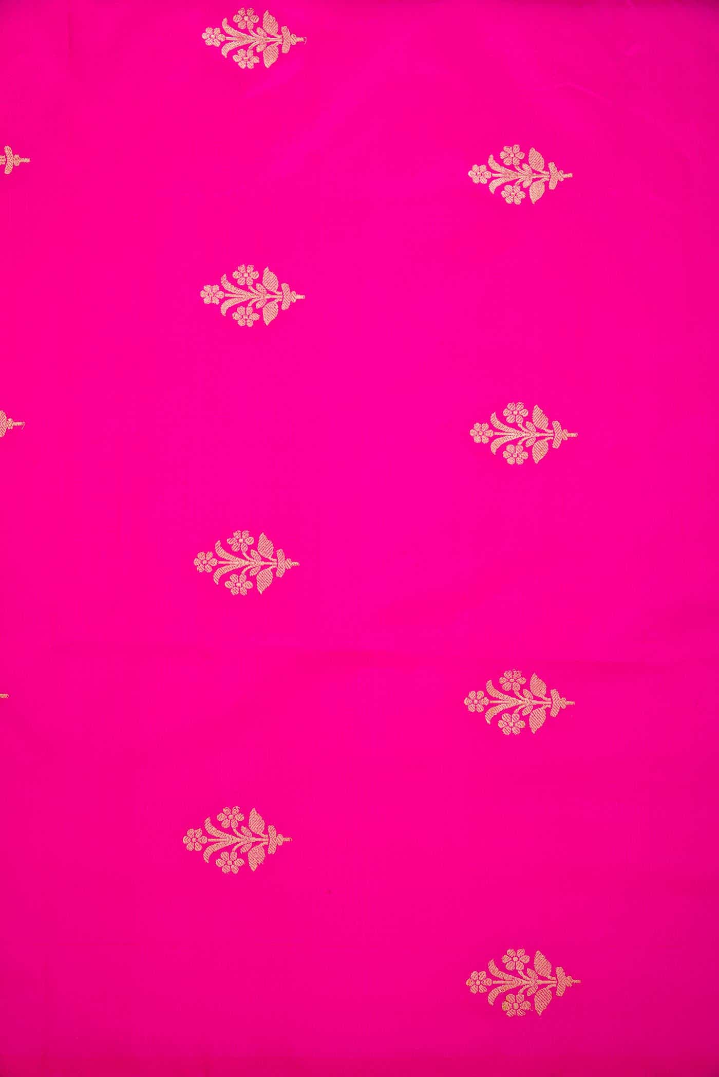 Pink Kanchipuram Silk Dress Material