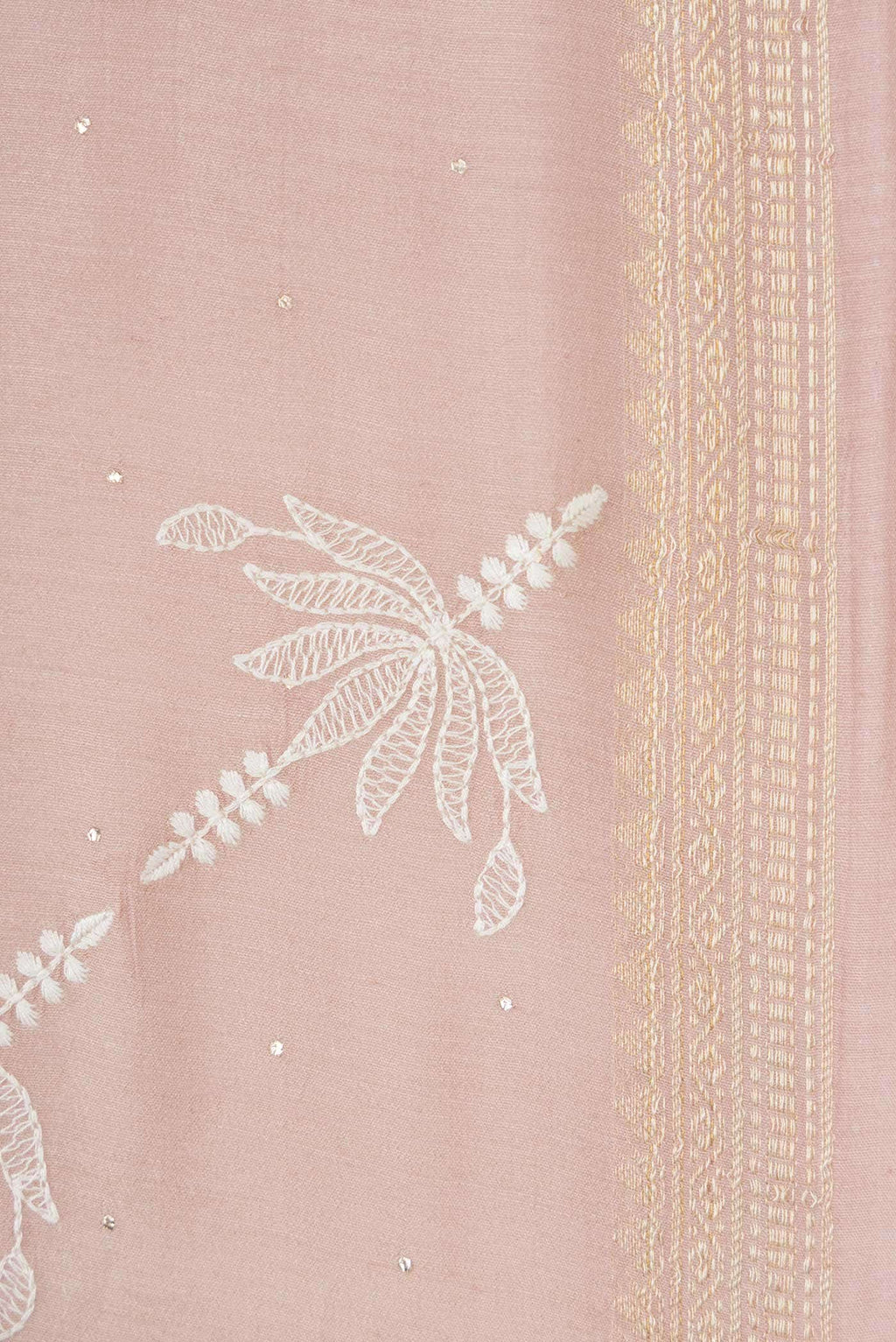 Brown Tussar Silk Saree