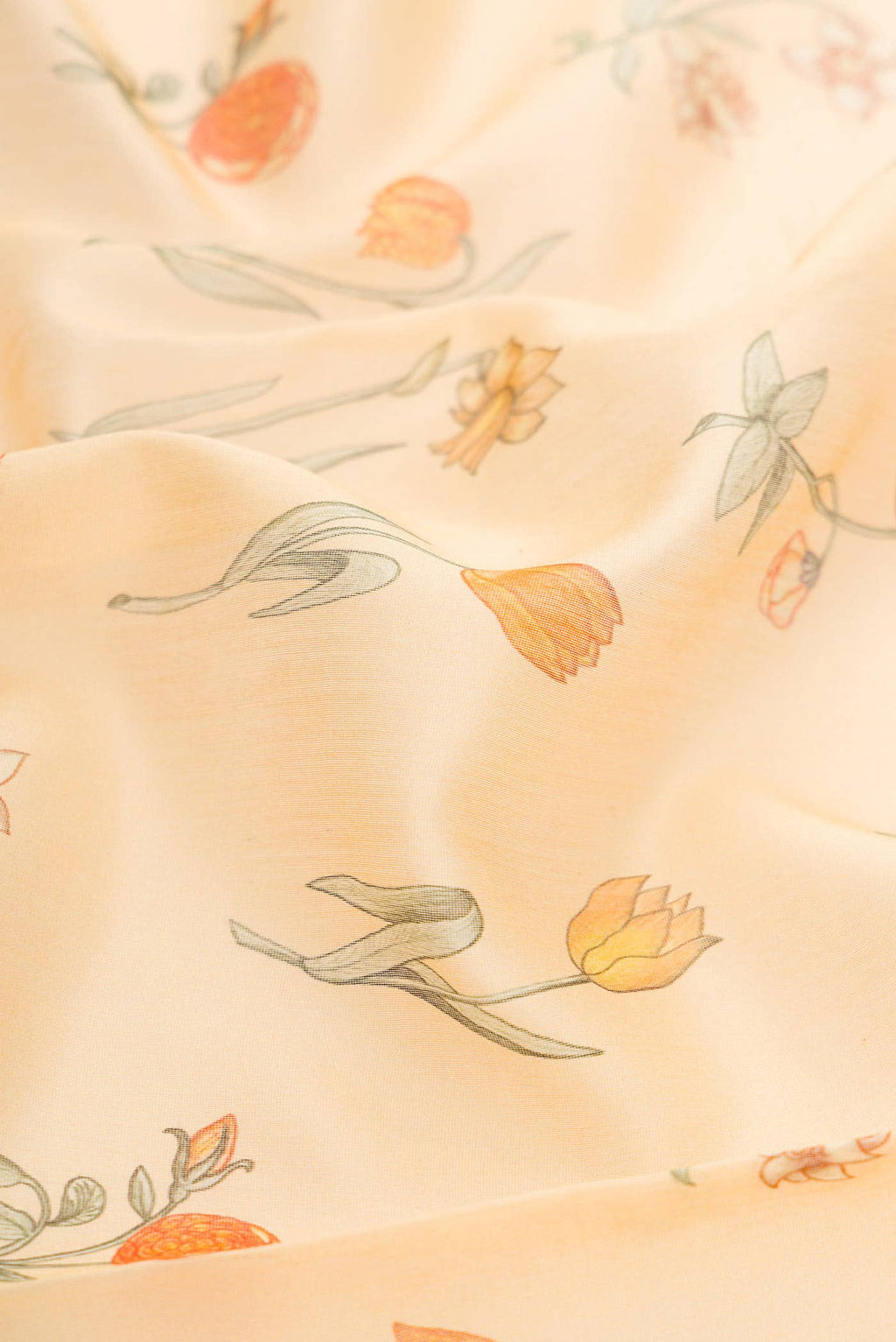 Sandal Chanderi Silk Saree