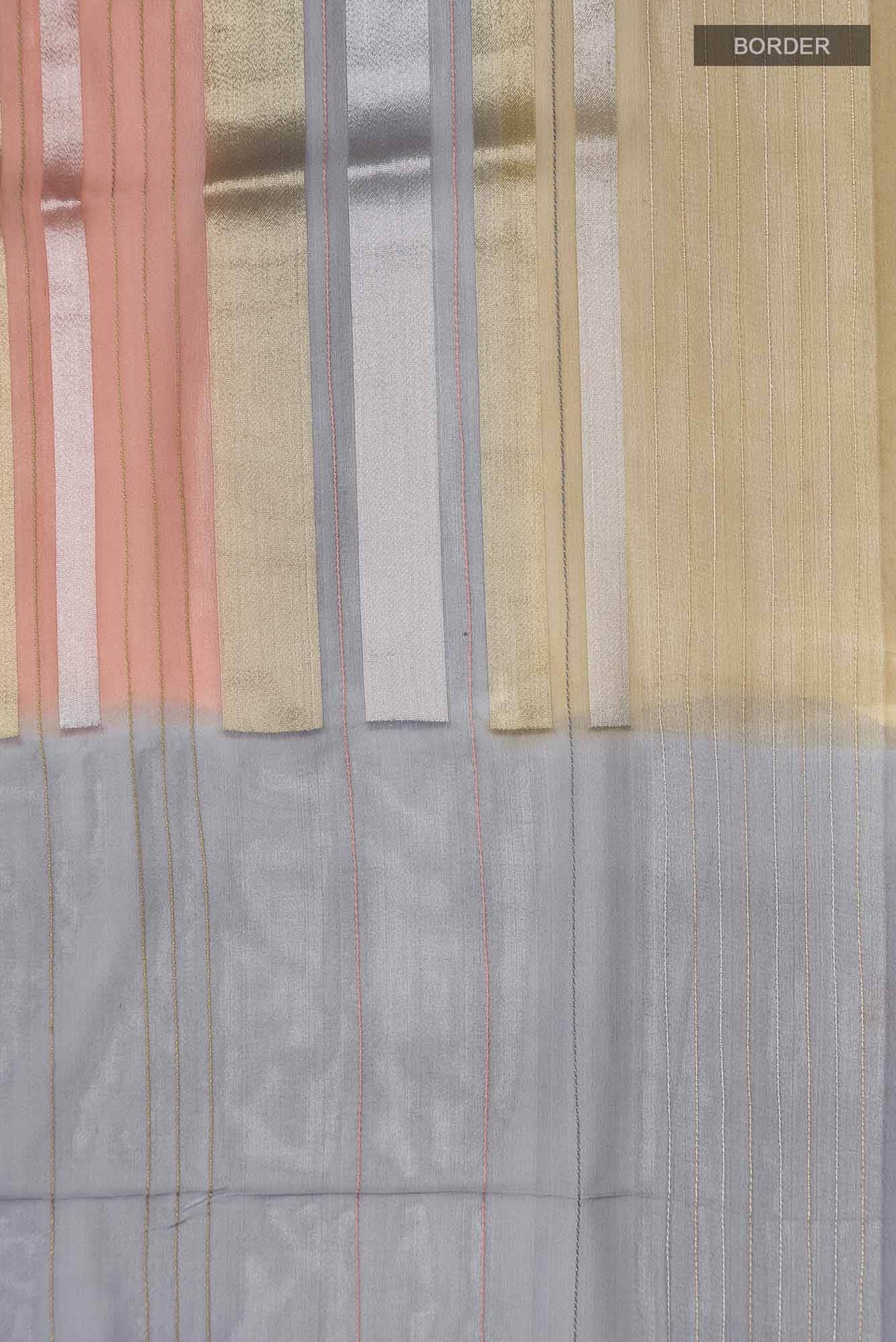 Multi Mysore Georgette Saree
