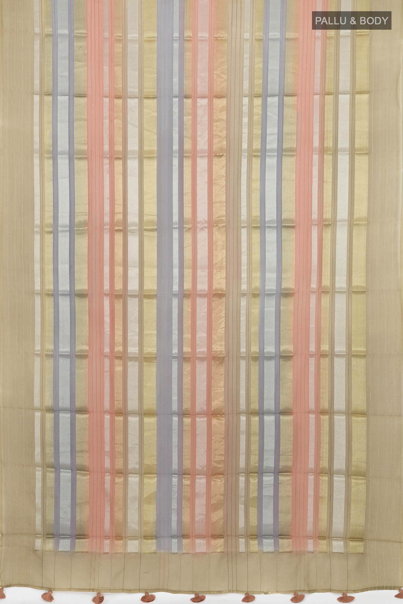 Multi Mysore Georgette Saree