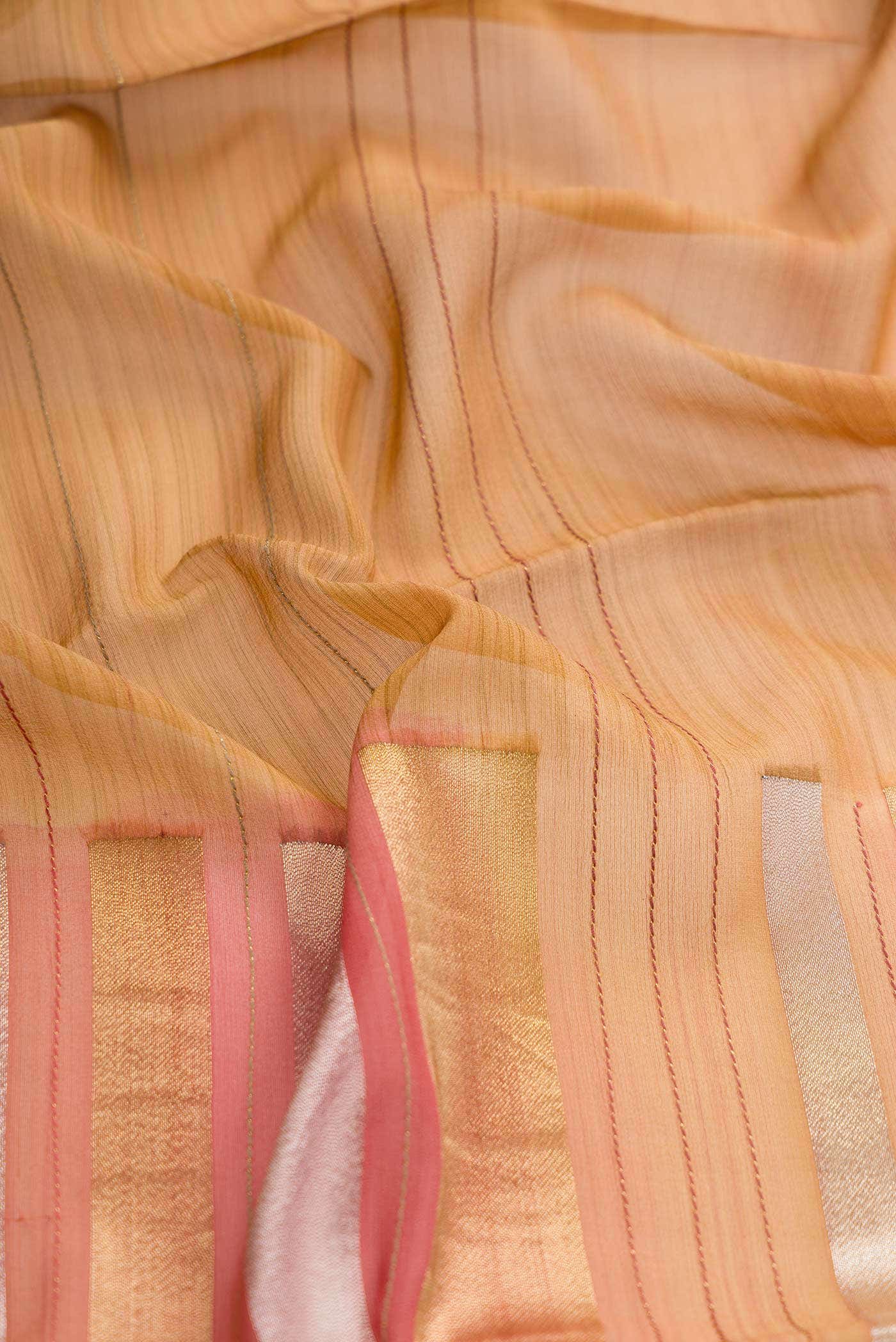 Multi Mysore Georgette Saree