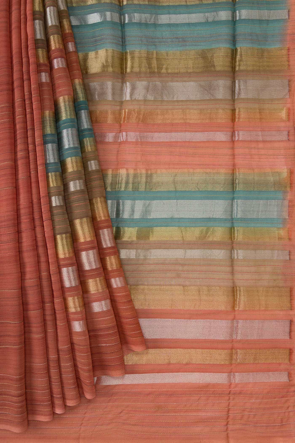 Multi Mysore Georgette Saree