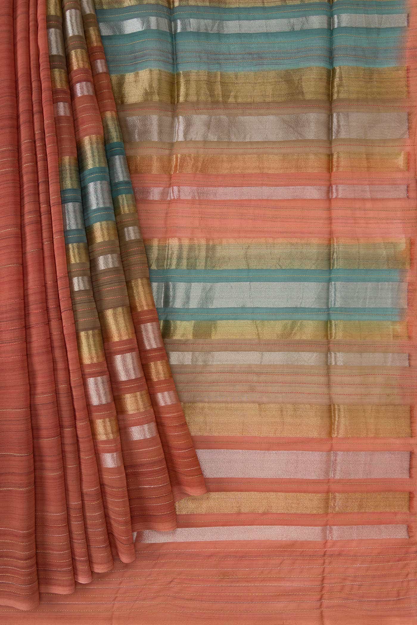 Multi Mysore Georgette Saree