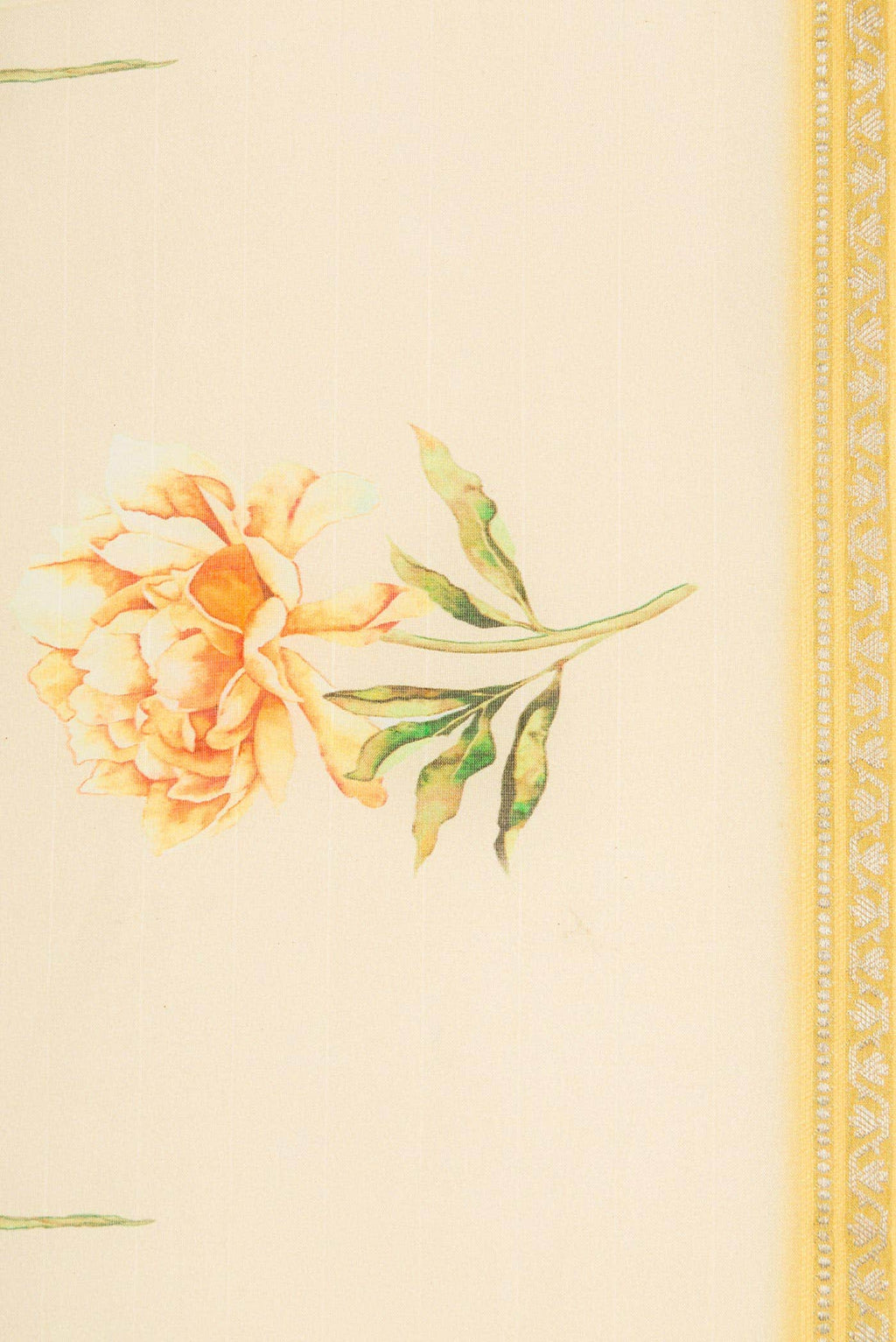 Sandal Chanderi Silk Saree
