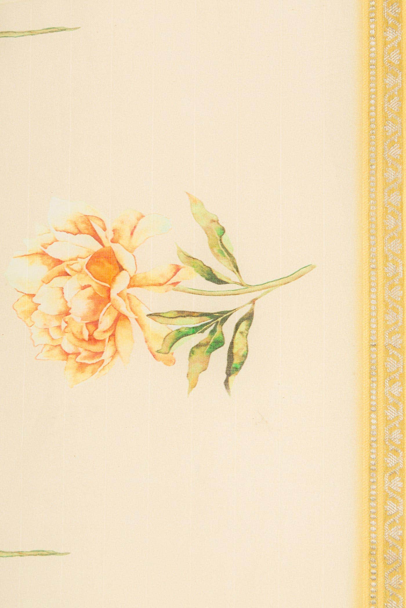 Sandal Chanderi Silk Saree