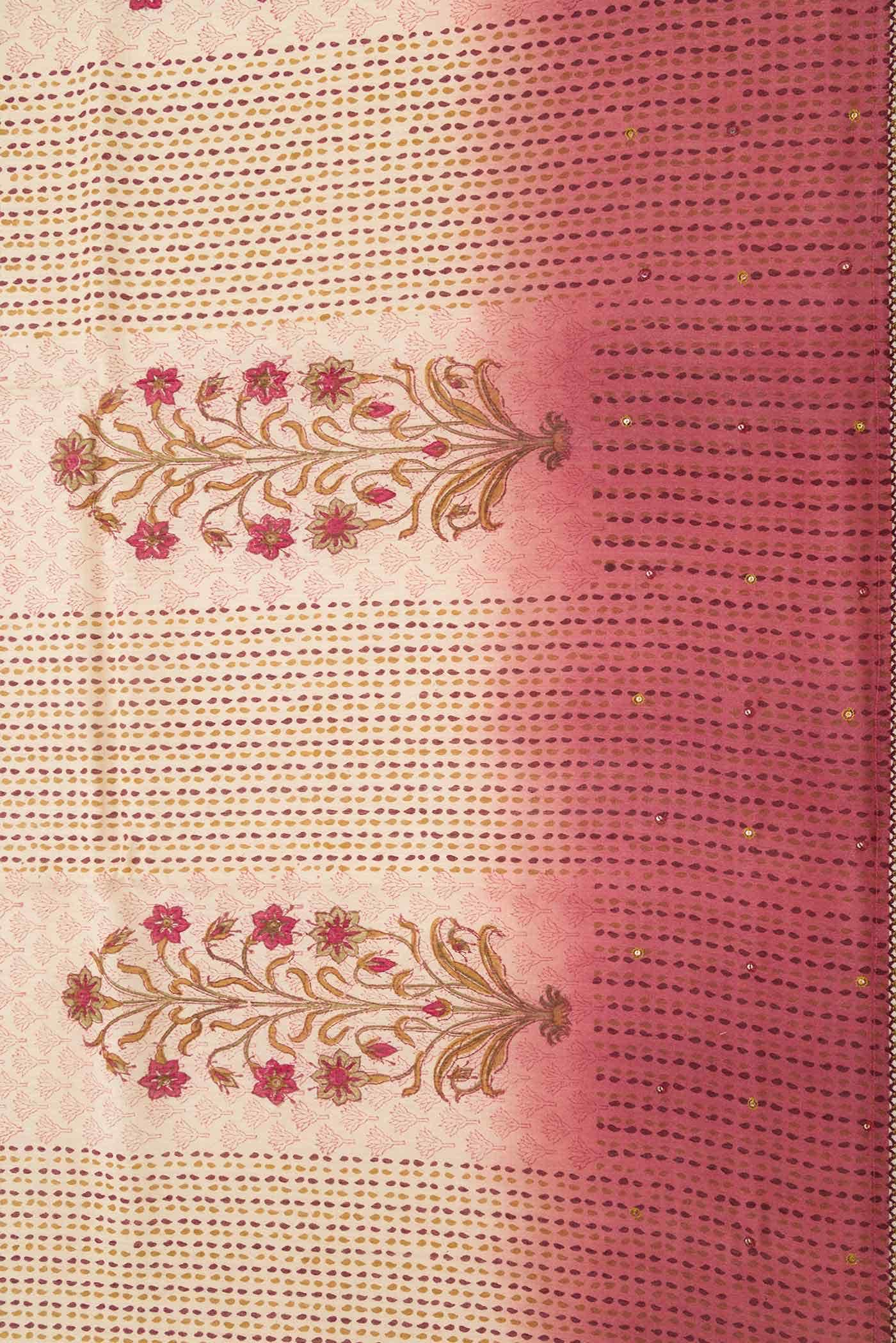 Sandal Tussar Silk Saree