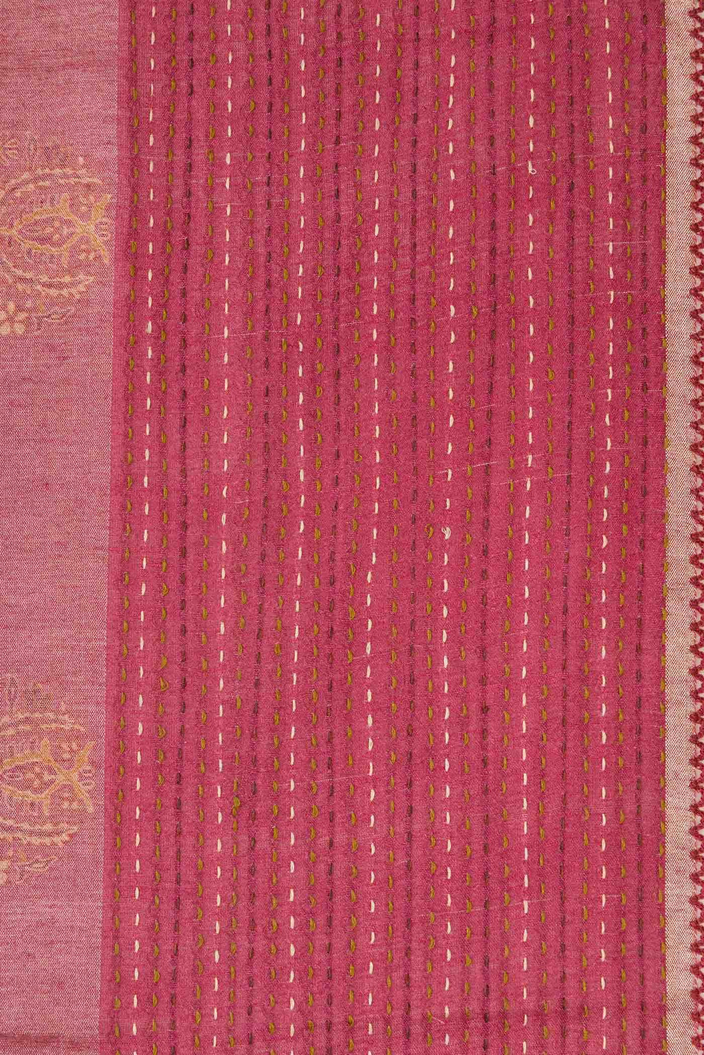 Mauve Tussar Silk Saree