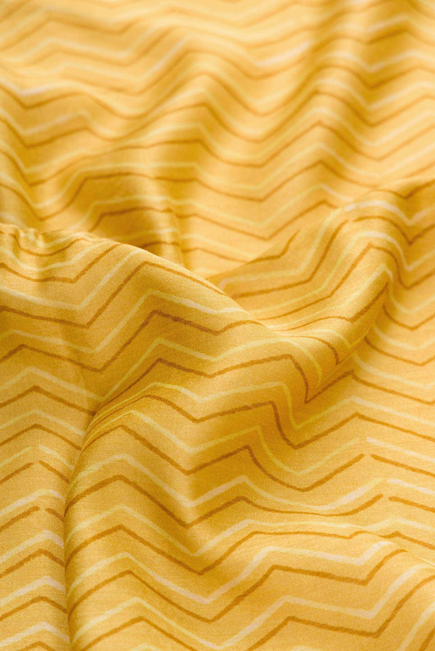 Mustard Dual Tone Tussar Silk Saree