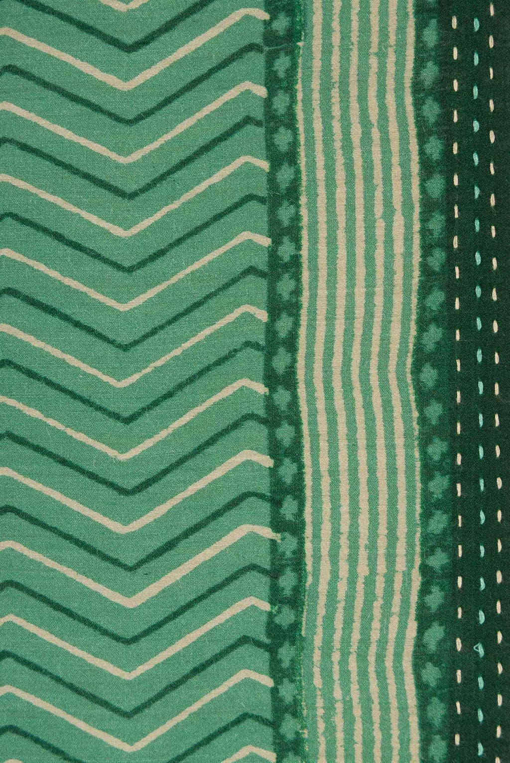 Green Tussar Silk Saree