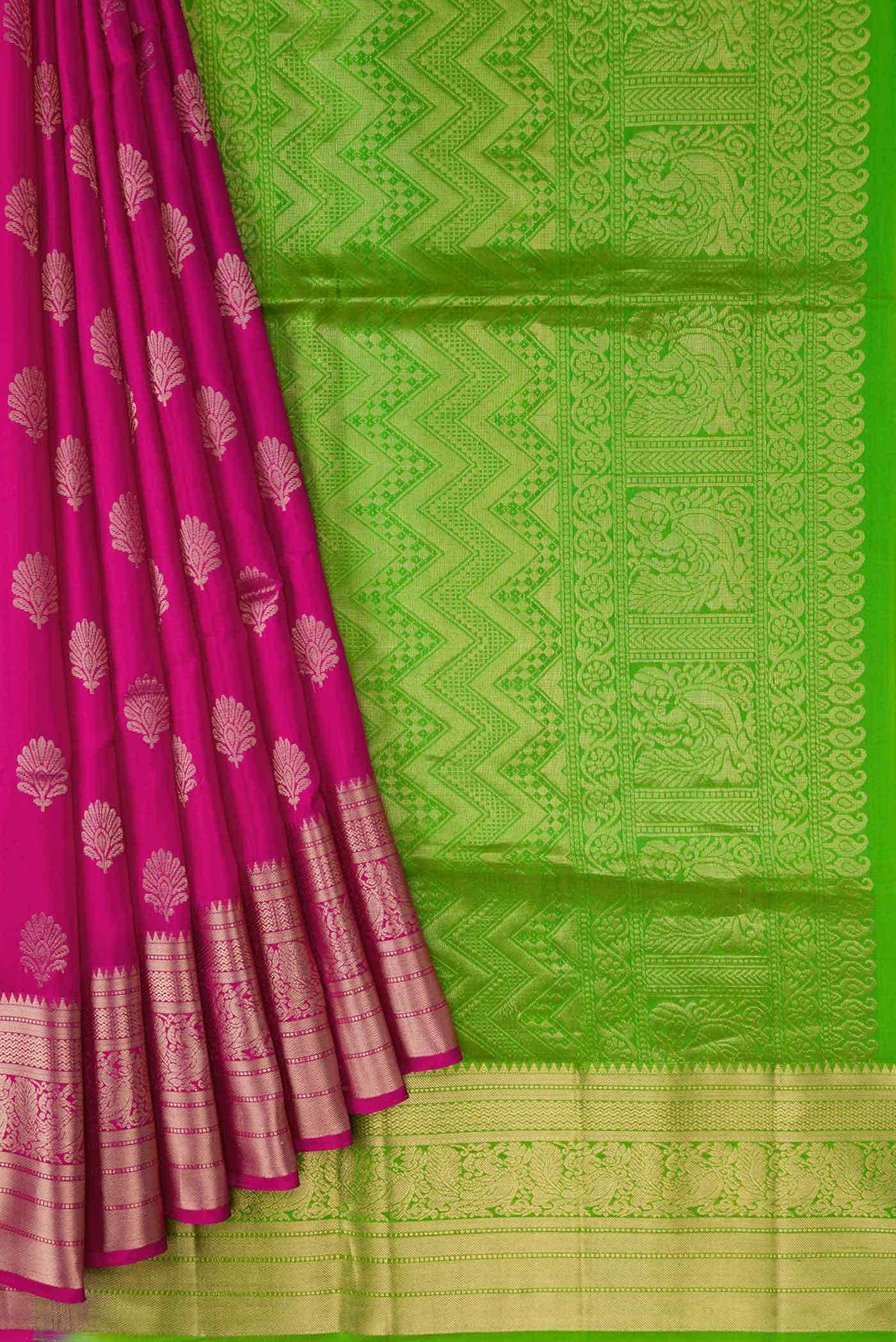 Pink Soft Silk Saree