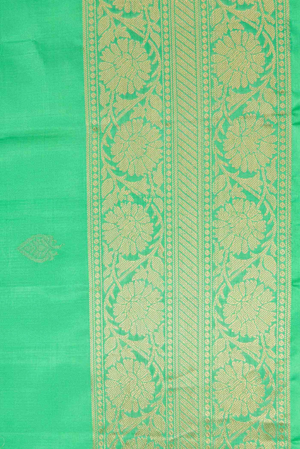 Sea Green Soft Silk Saree