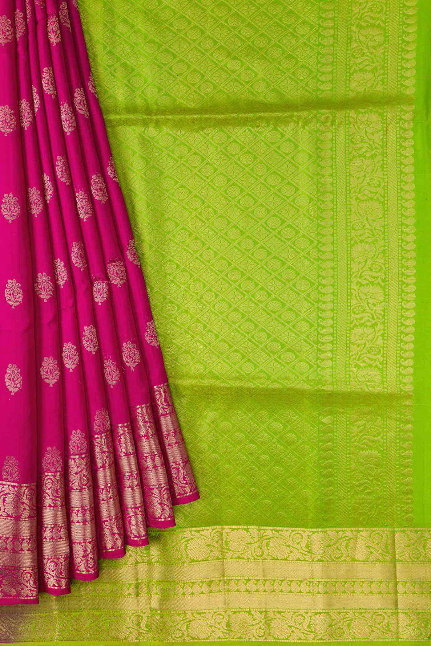 Pink Soft Silk Saree