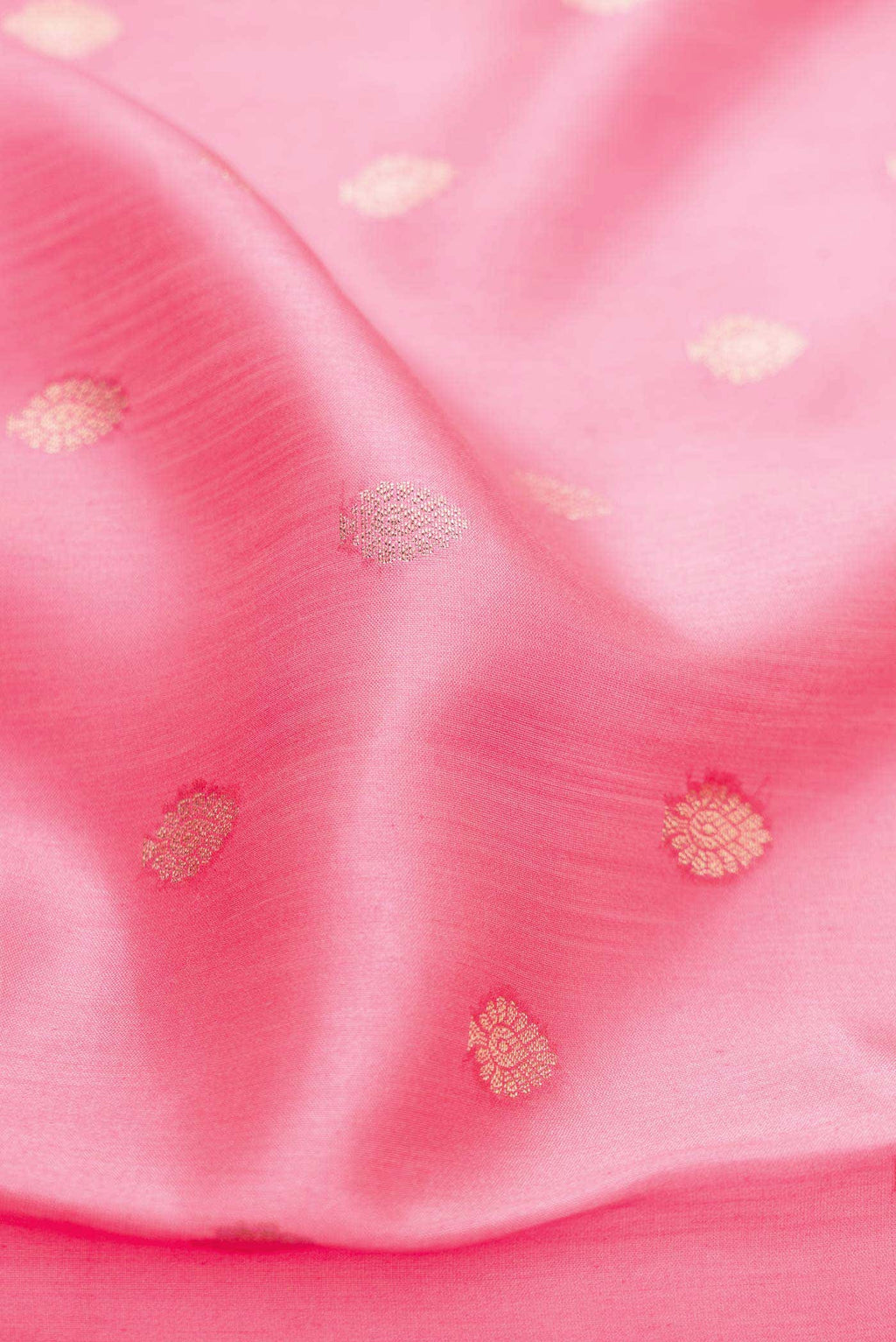 Pink Dual Tone Tussar Silk Saree