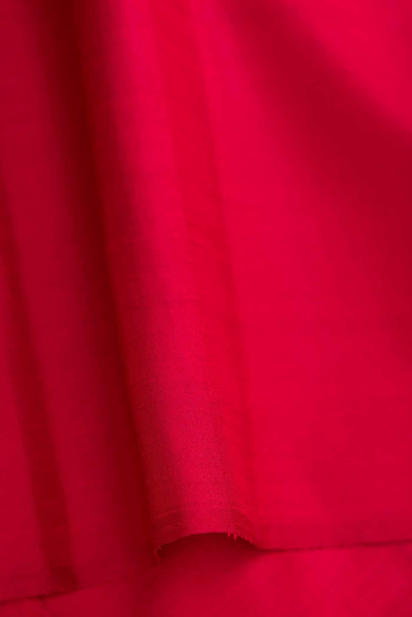 Pure Silk Pure Zari Maroon Dual Tone Kanchipuram Saree
