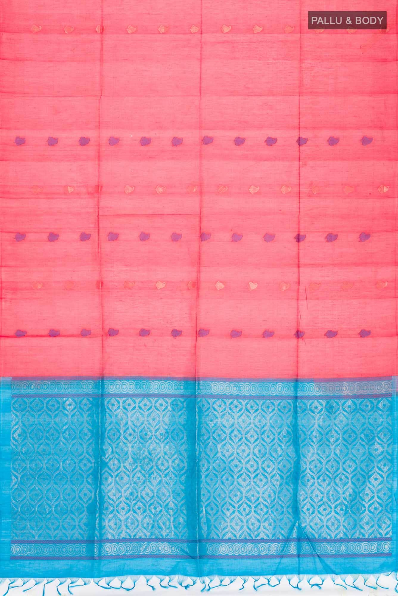 Red Silk Cotton Saree