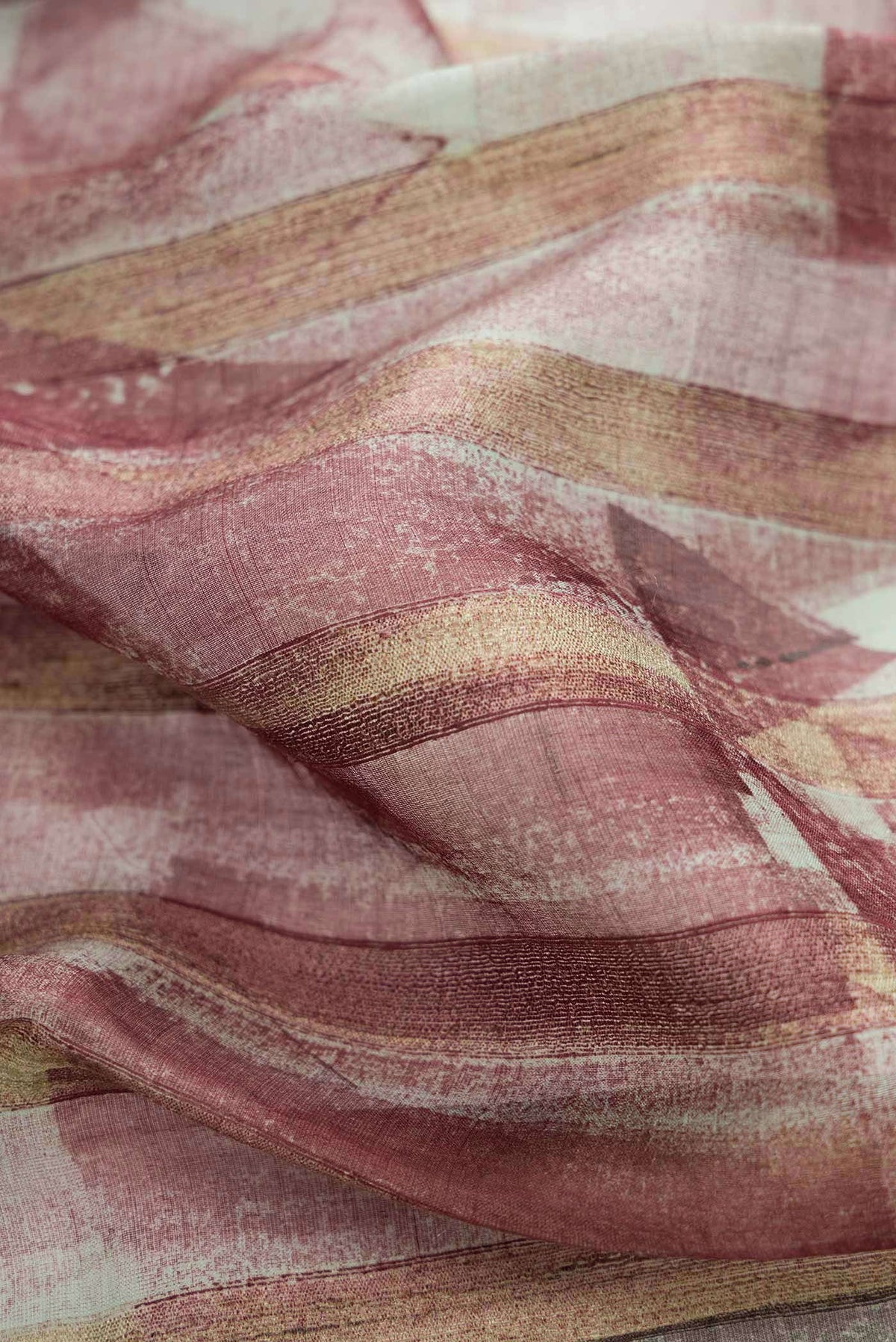 Coffee Brown Tussar Silk Saree