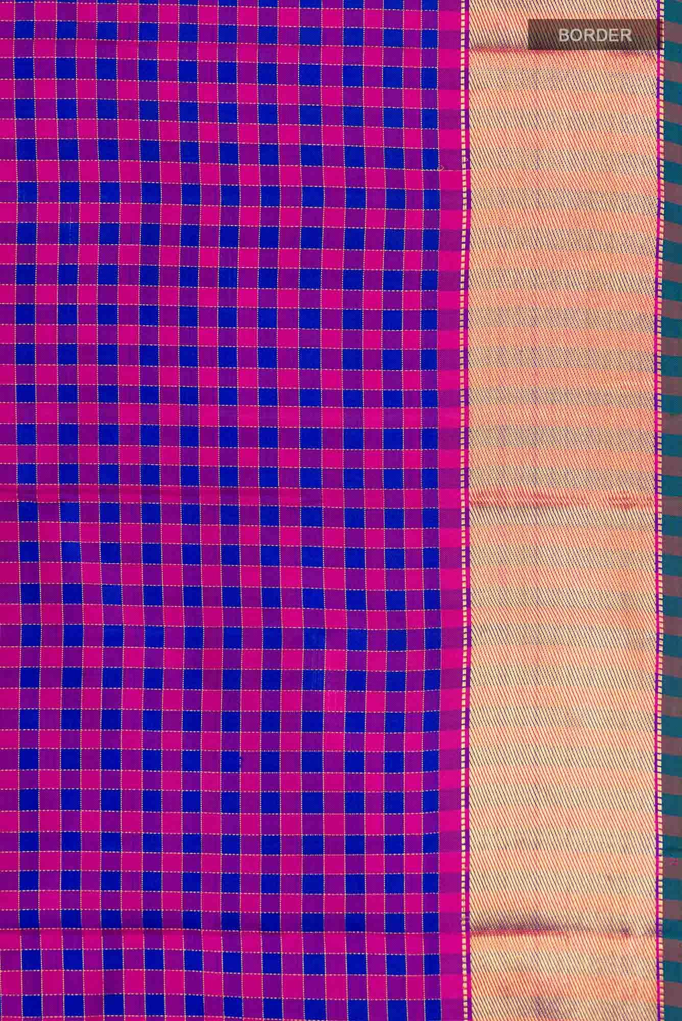 Multi Kanchipuram Silk Saree