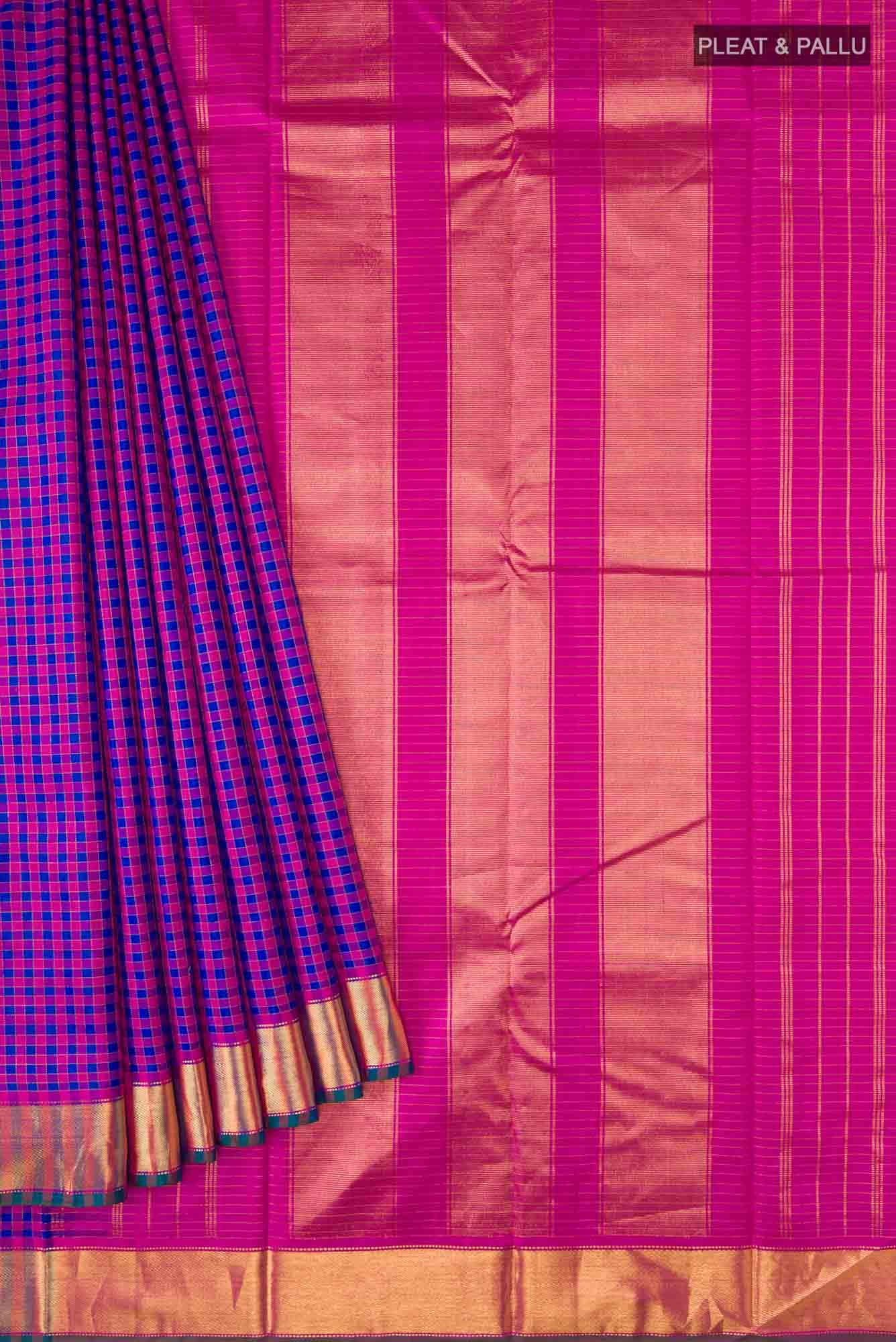 Multi Kanchipuram Silk Saree