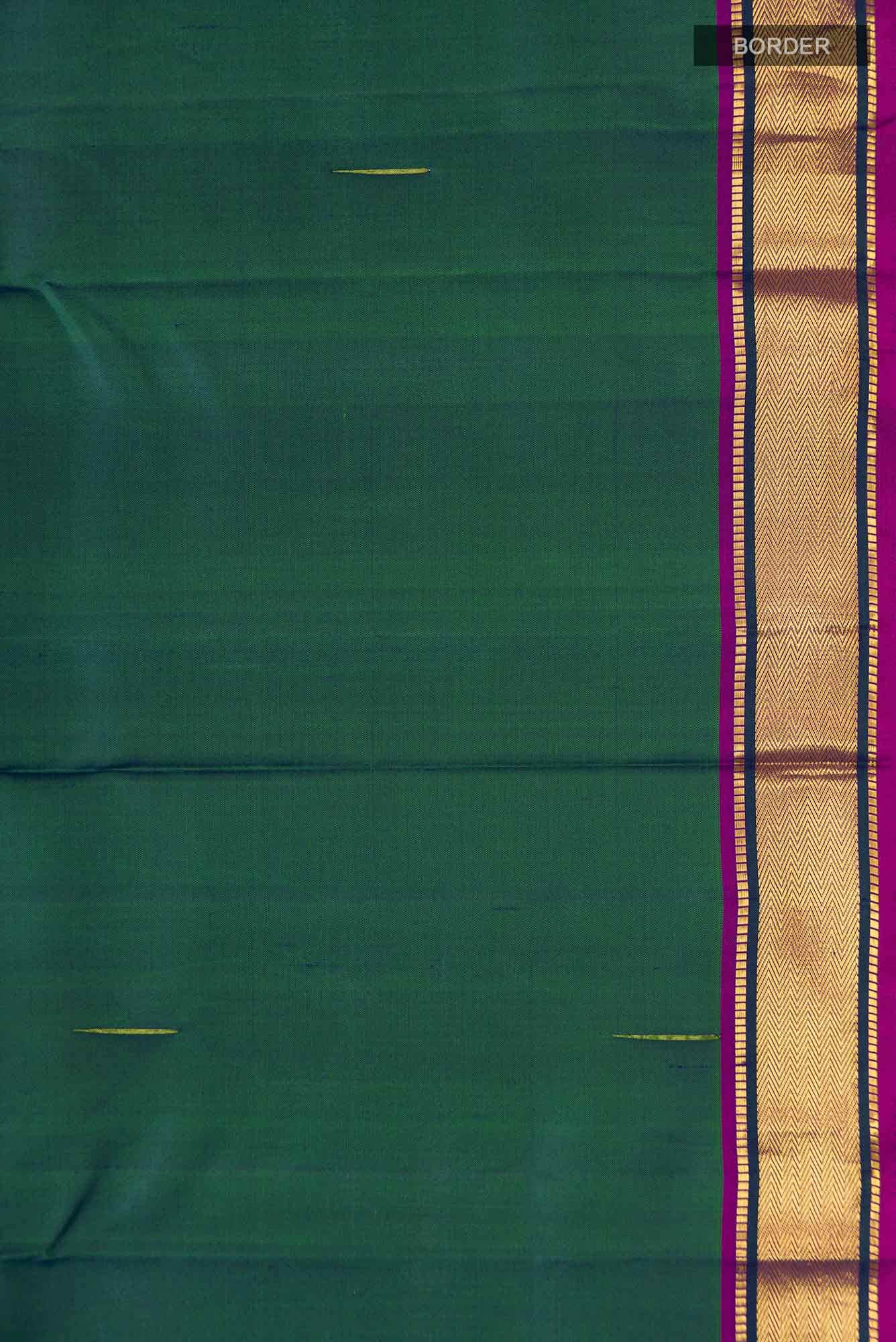 Green Kanchipuram Silk Saree