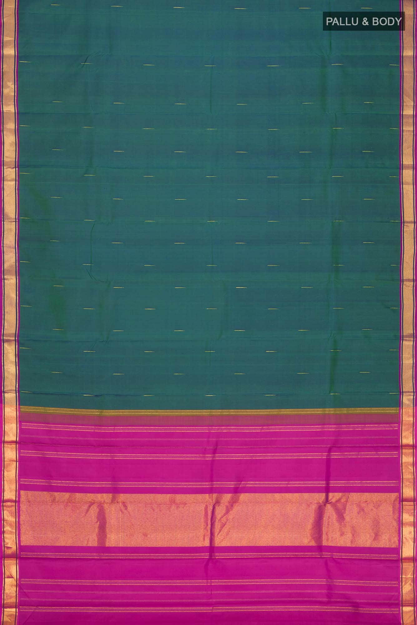 Green Kanchipuram Silk Saree
