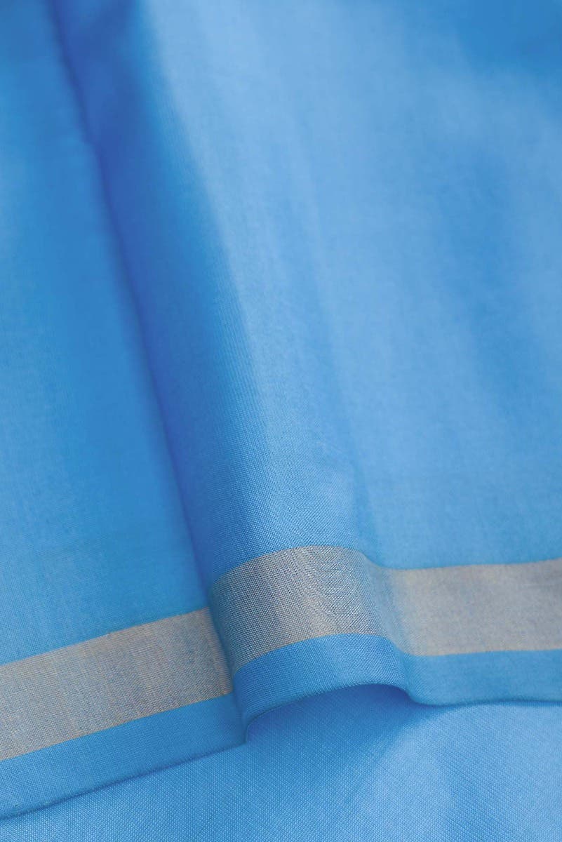 Peach Dual Tone Uppada Silk Saree