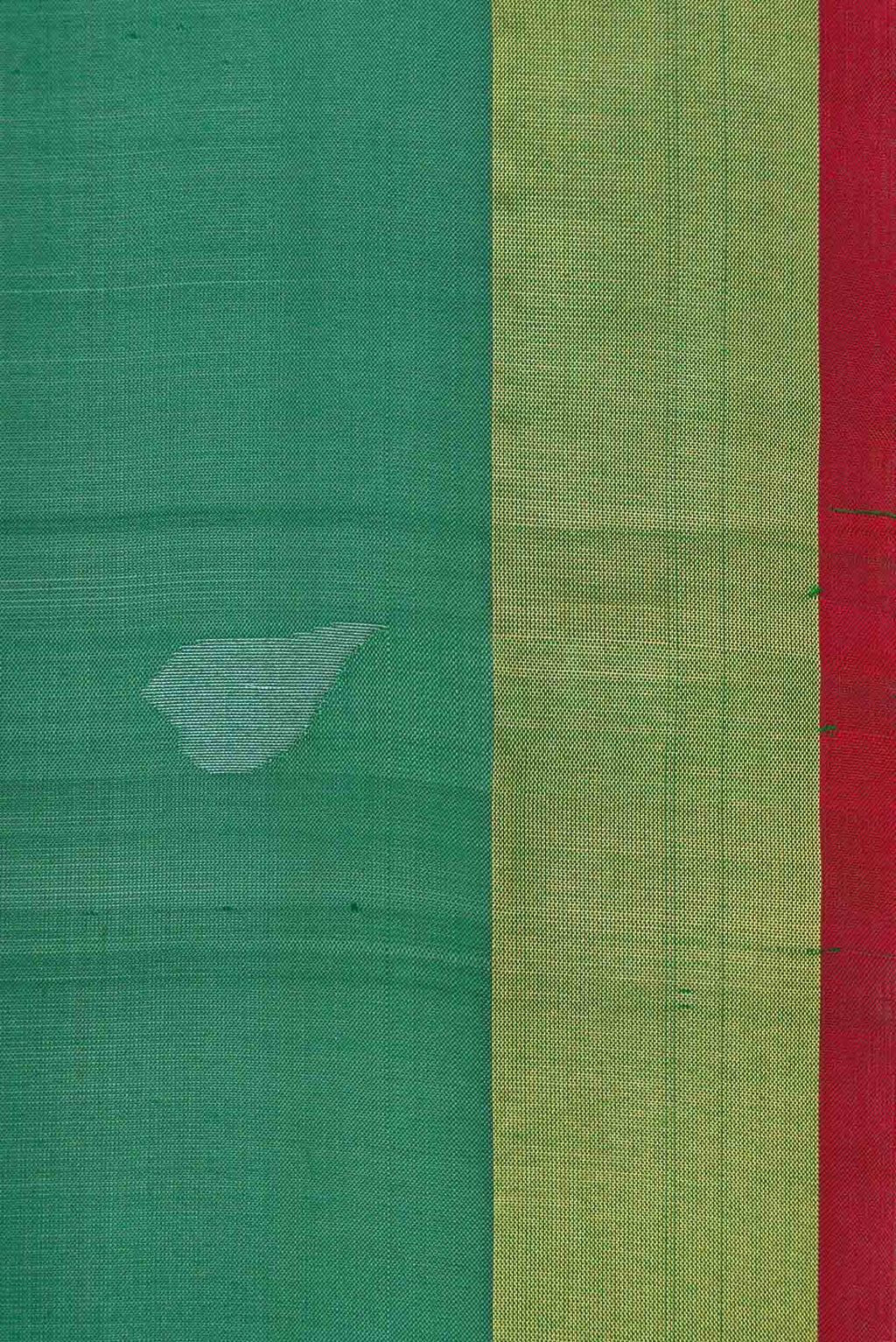Green Dual Tone Uppada Silk Saree