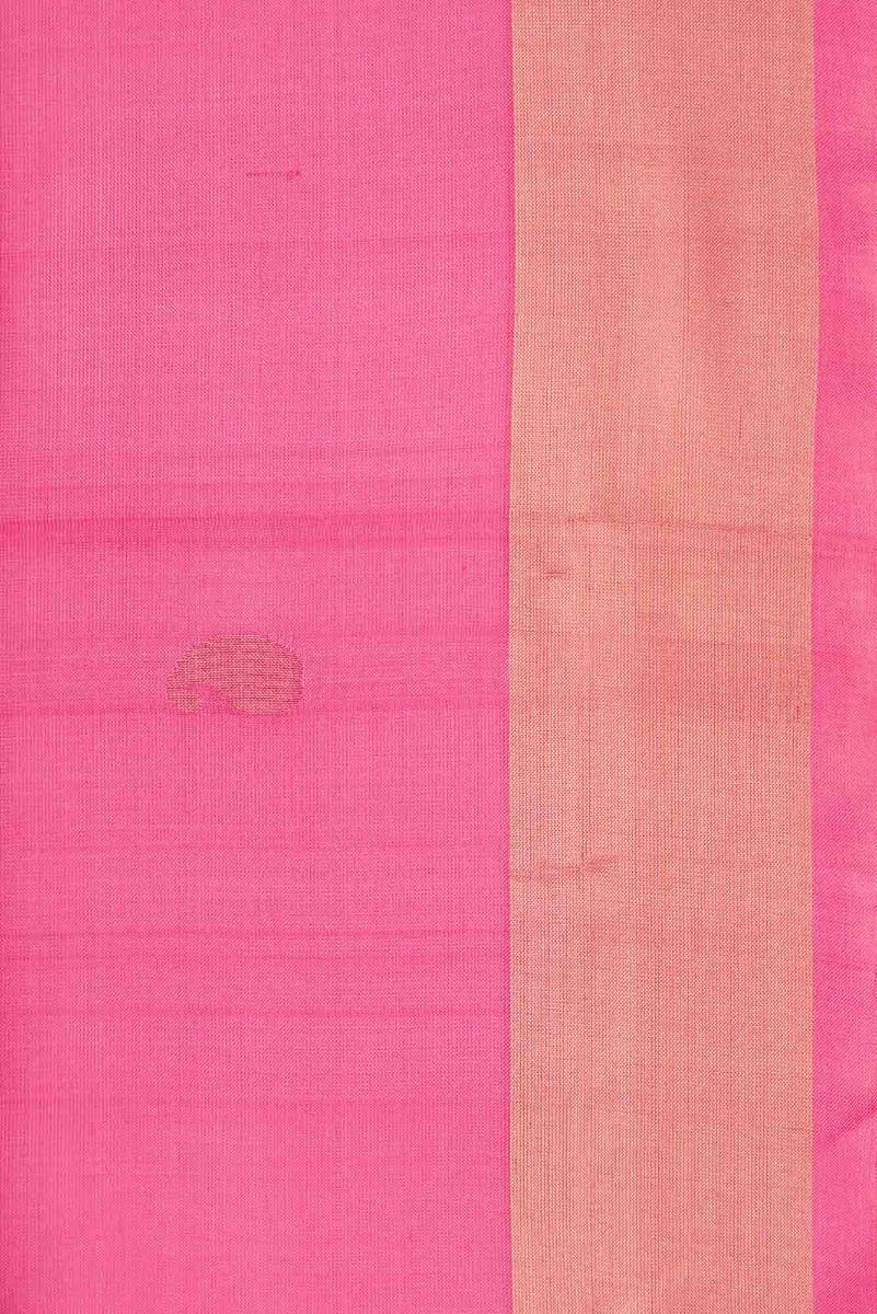 Pink Dual Tone Uppada Silk Saree