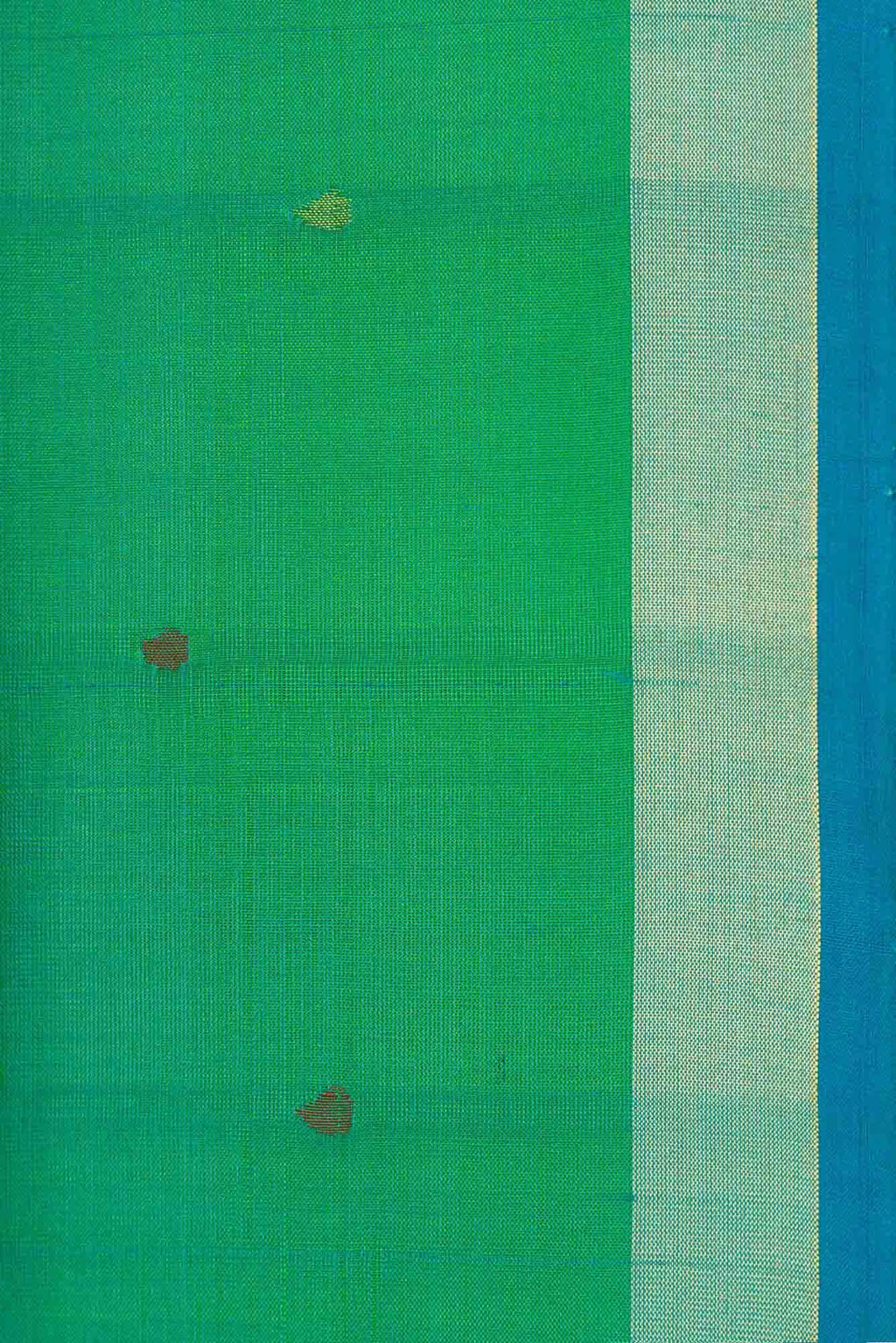 Green Dual Tone Uppada Silk Saree