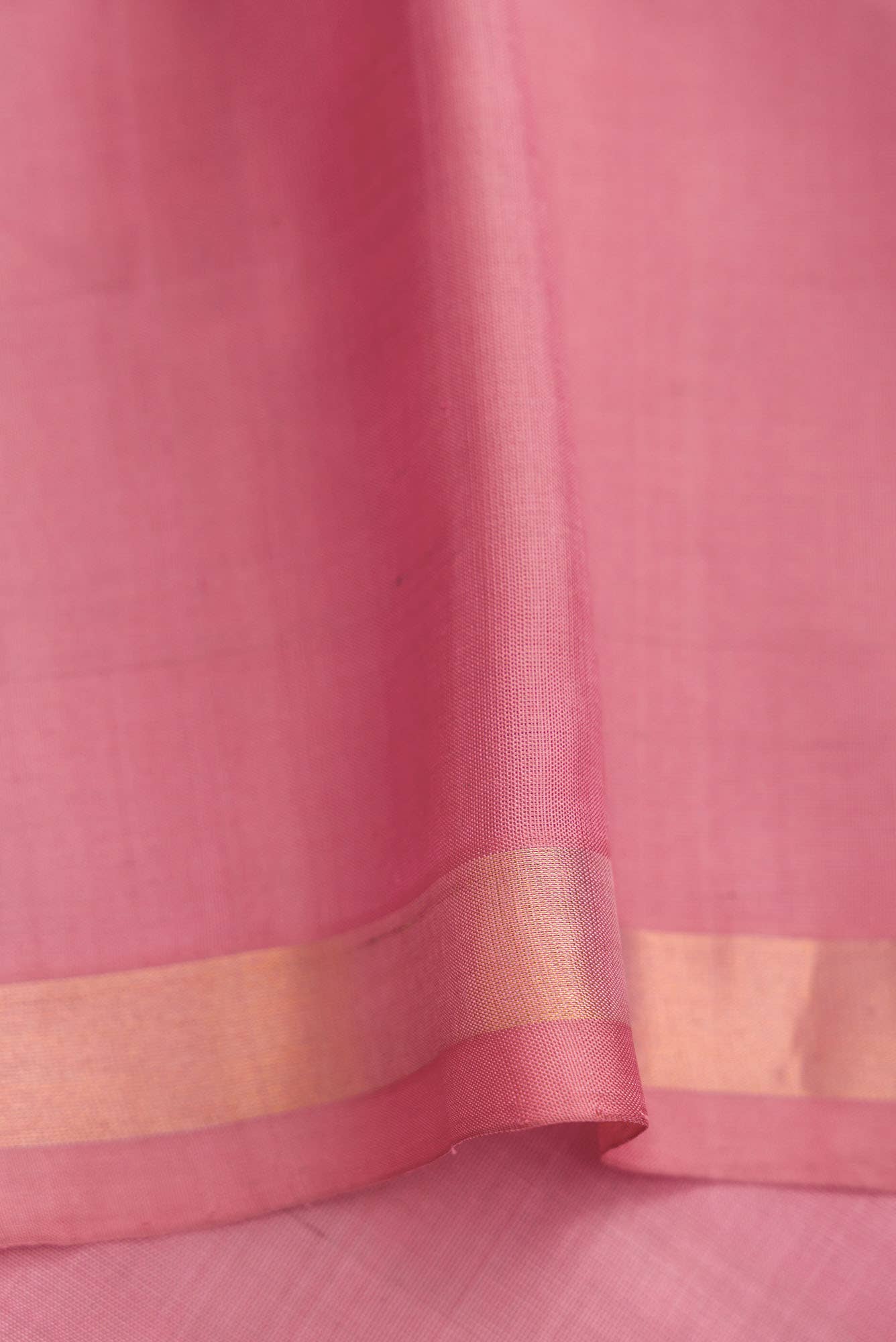 Pink Dual Tone Uppada Silk Saree