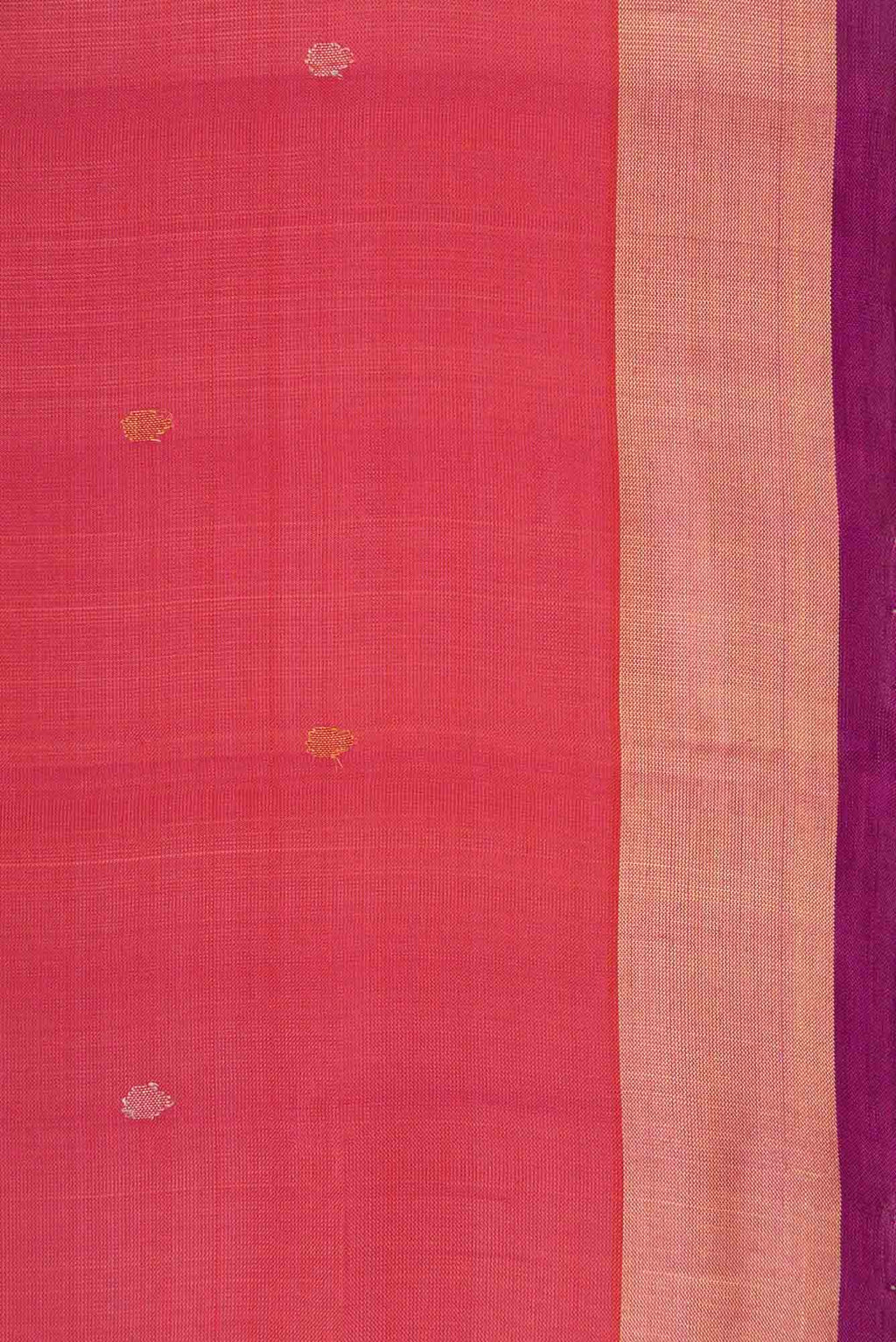 Orange Dual Tone Uppada Silk Saree