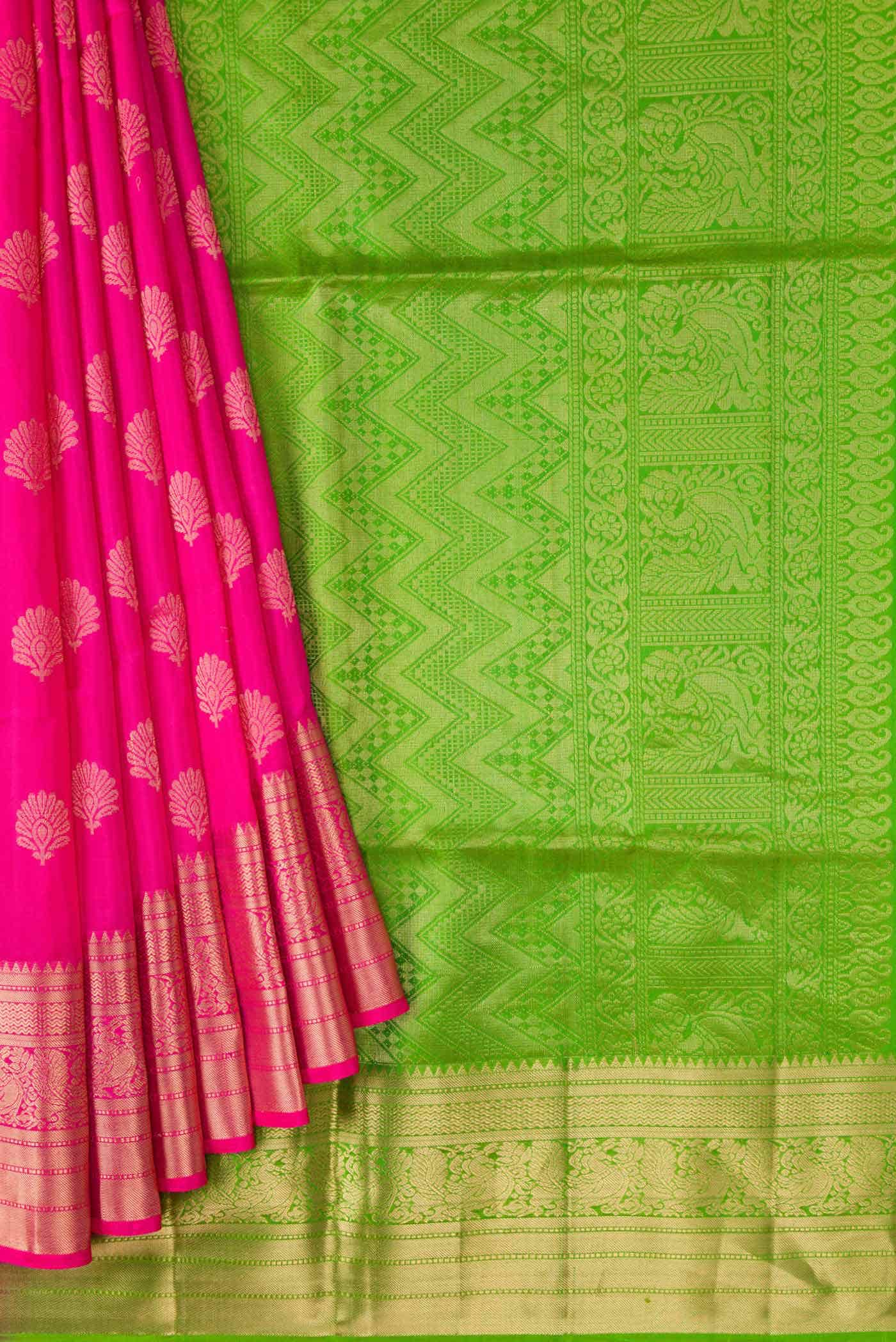 Pink Soft Silk Saree