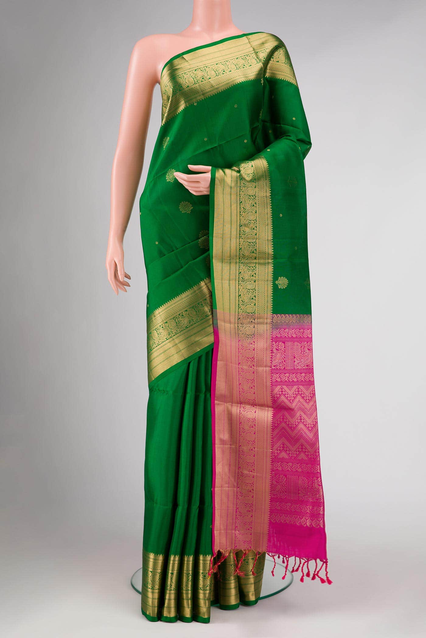 Green Soft Silk Saree