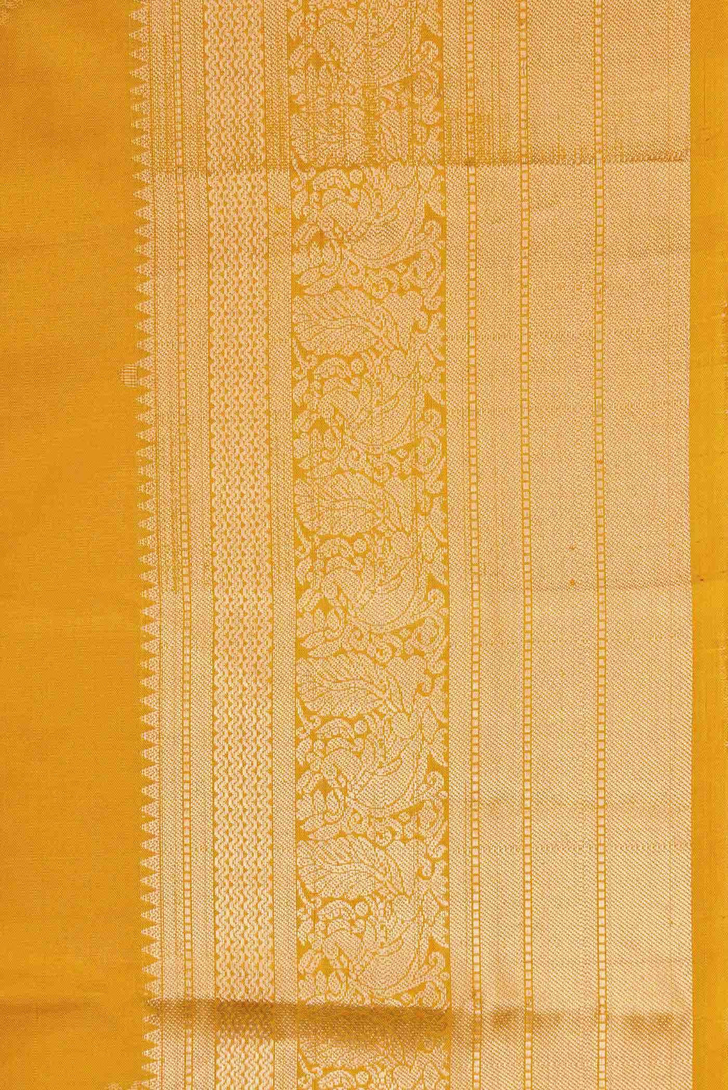Mustard Dual Tone Soft Silk Saree