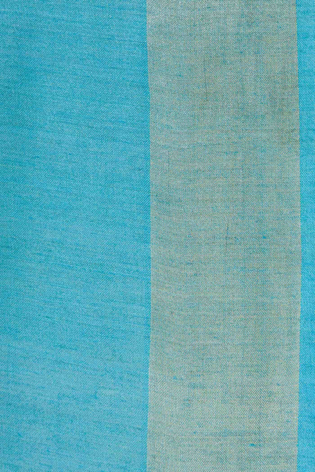 Sky Blue Tussar Silk Saree