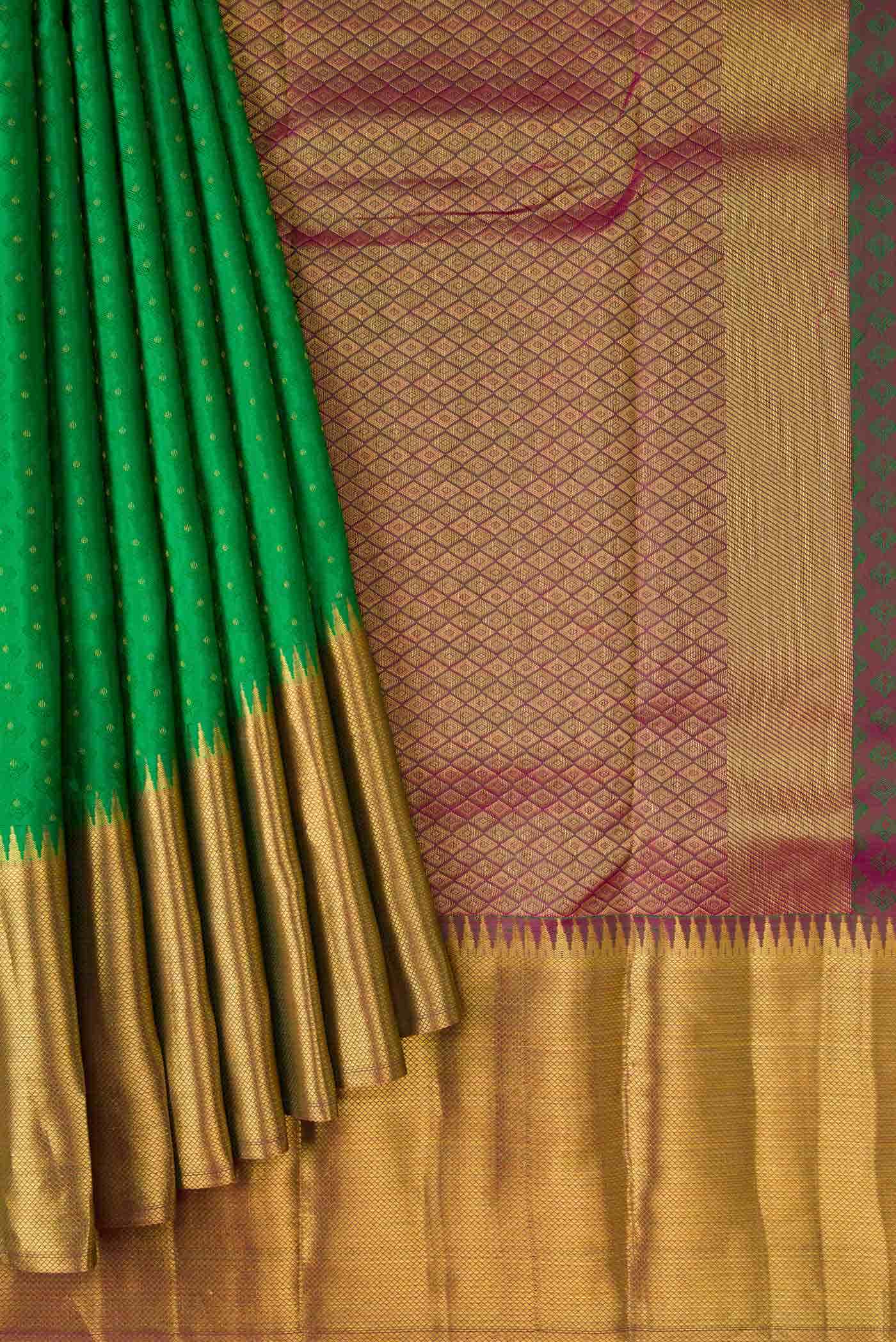Green Kanchipuram Silk Saree