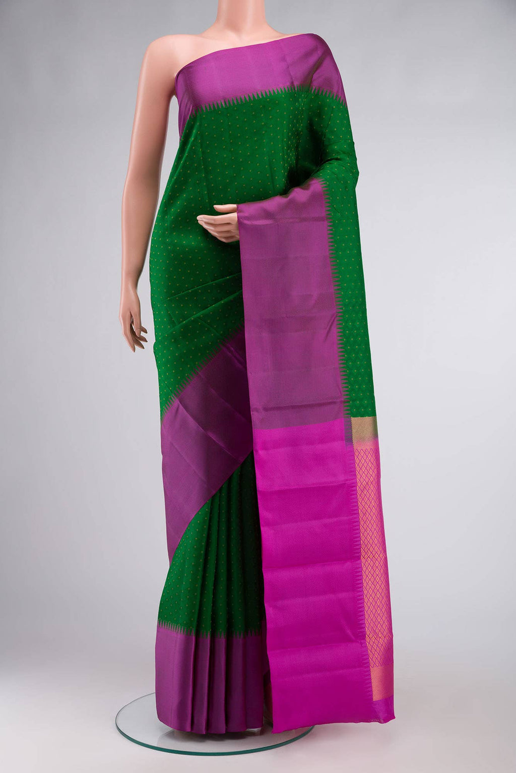 Green Kanchipuram Silk Saree