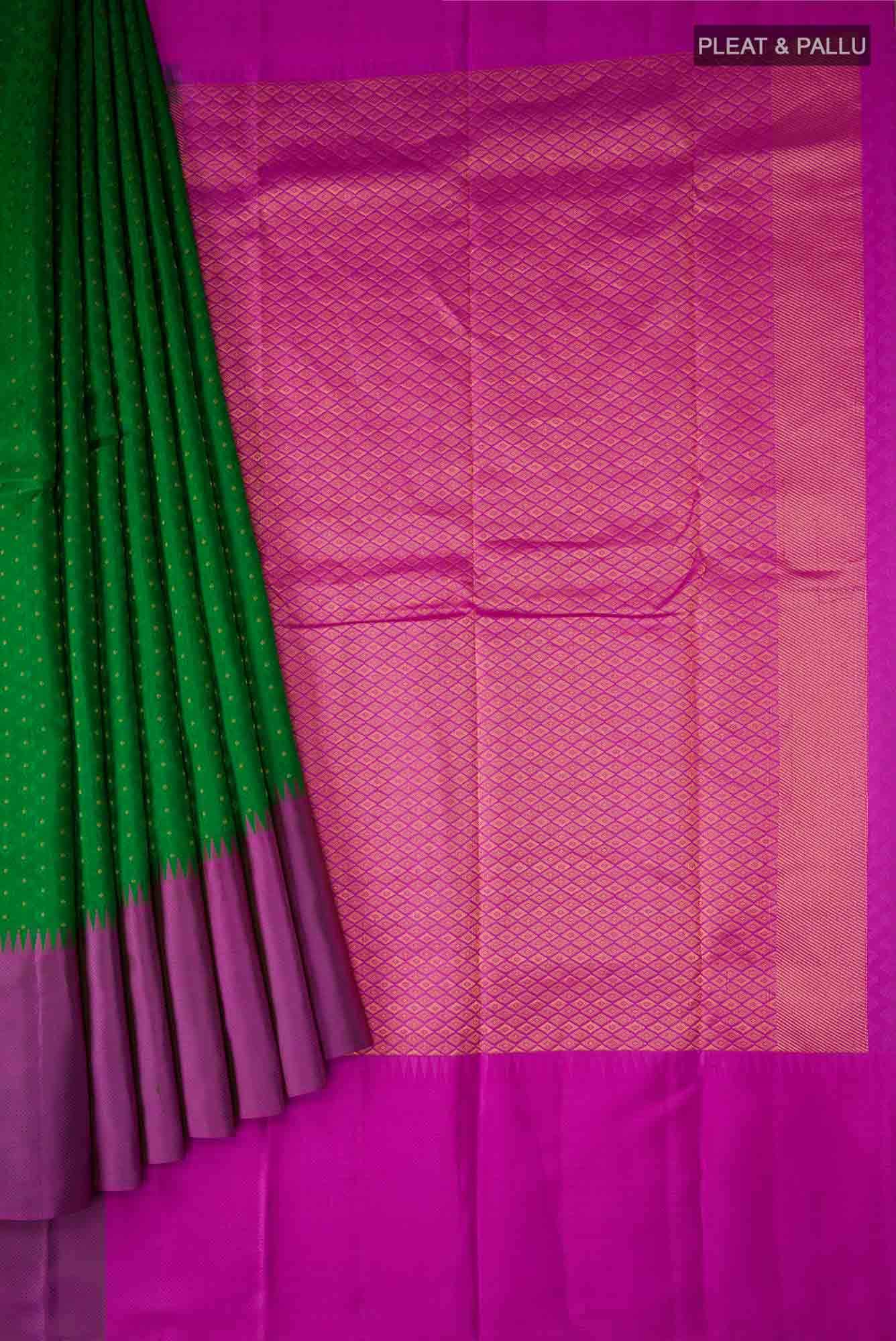 Green Kanchipuram Silk Saree