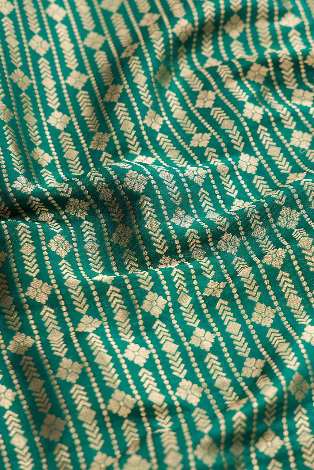 Green Banarasi Silk Saree