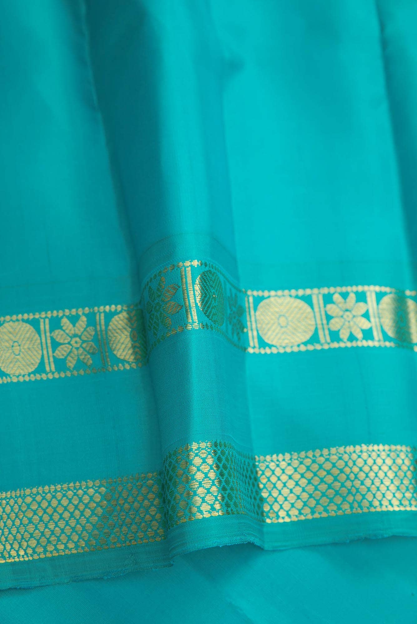 Purple Dual Tone Kanchipuram Silk Saree