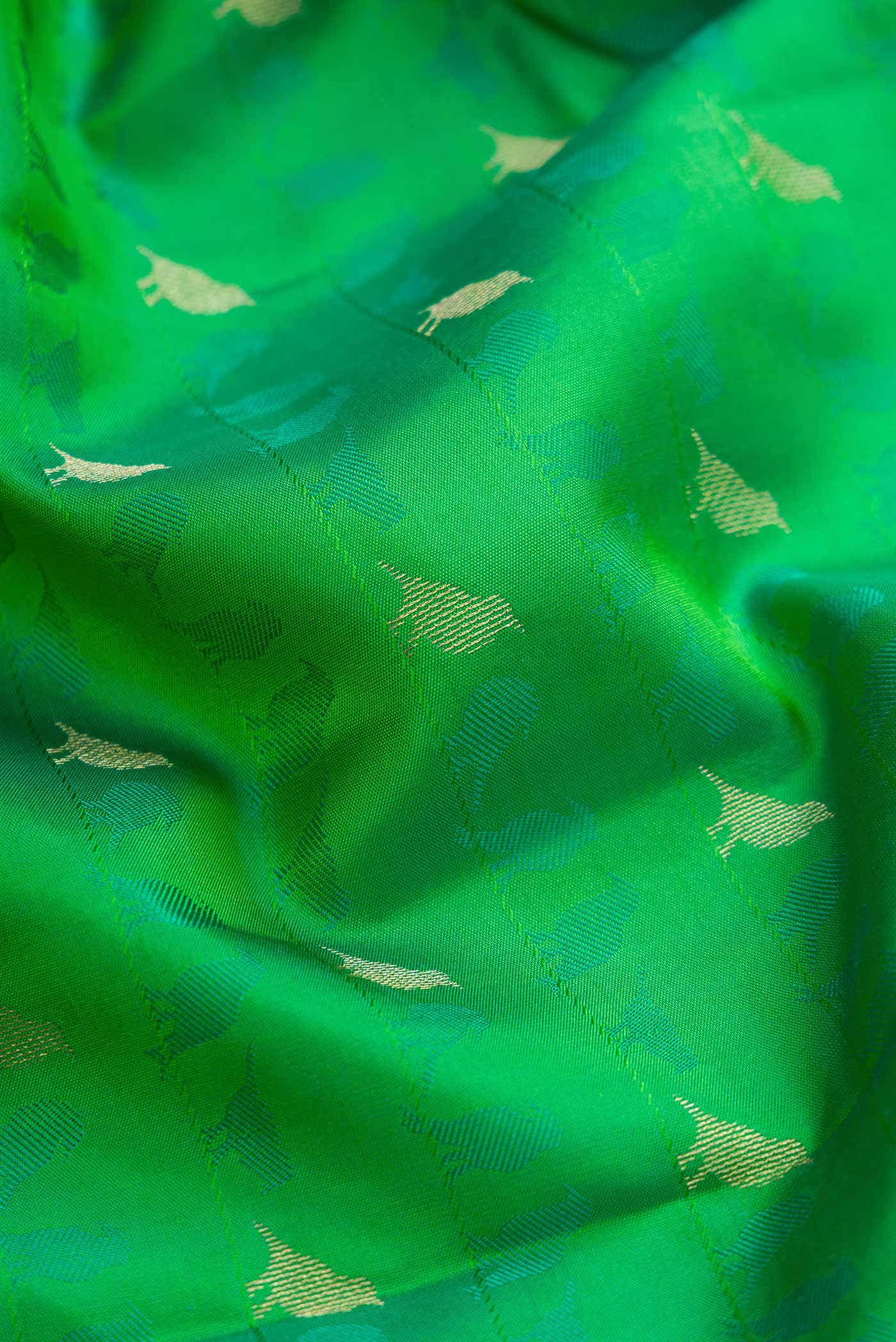 Green Kanchipuram Silk Saree