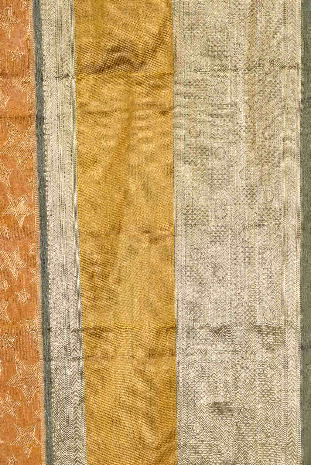 Gold Kanchipuram Tissue Silk Saree