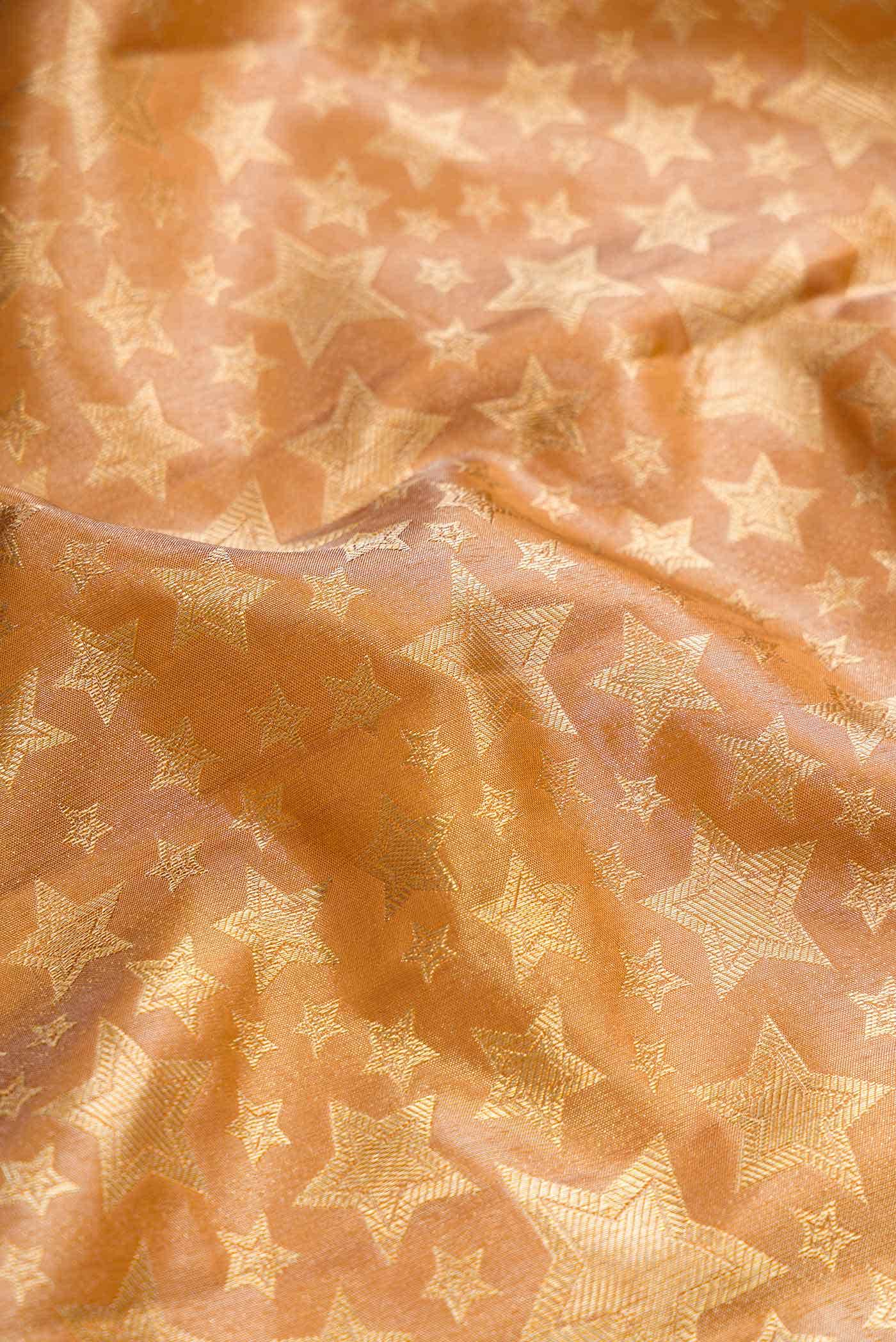 Gold Kanchipuram Tissue Silk Saree