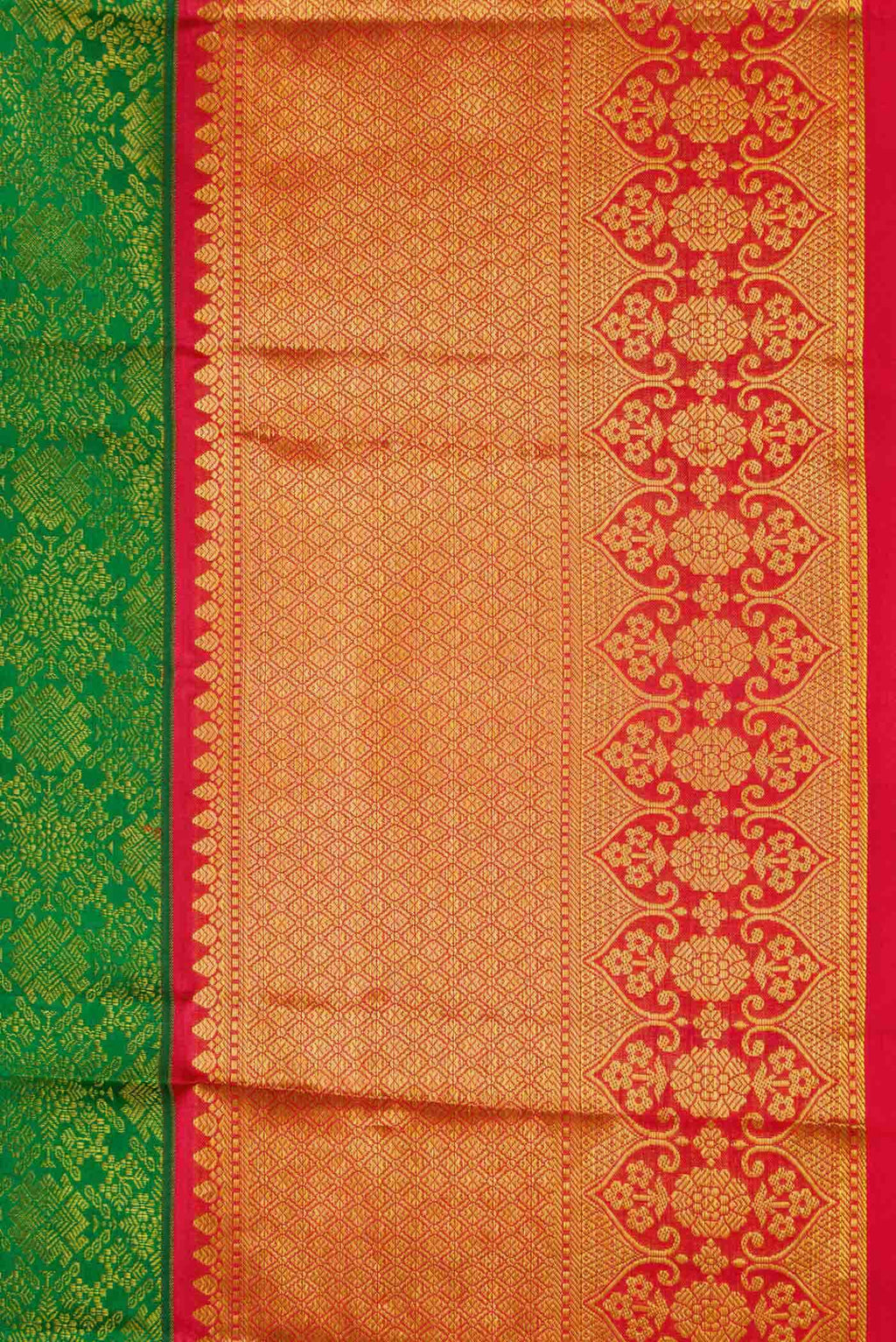 Green Kanchipuram Silk Saree