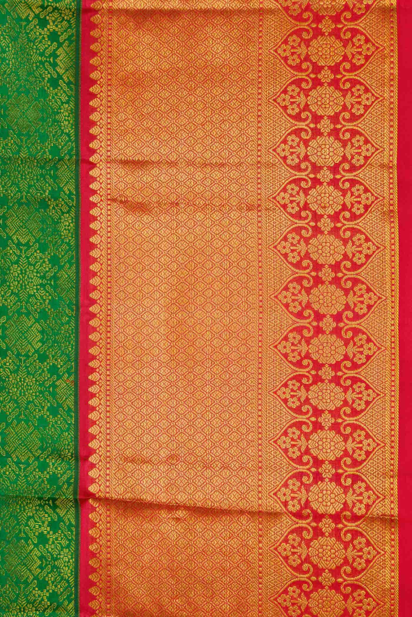 Green Kanchipuram Silk Saree