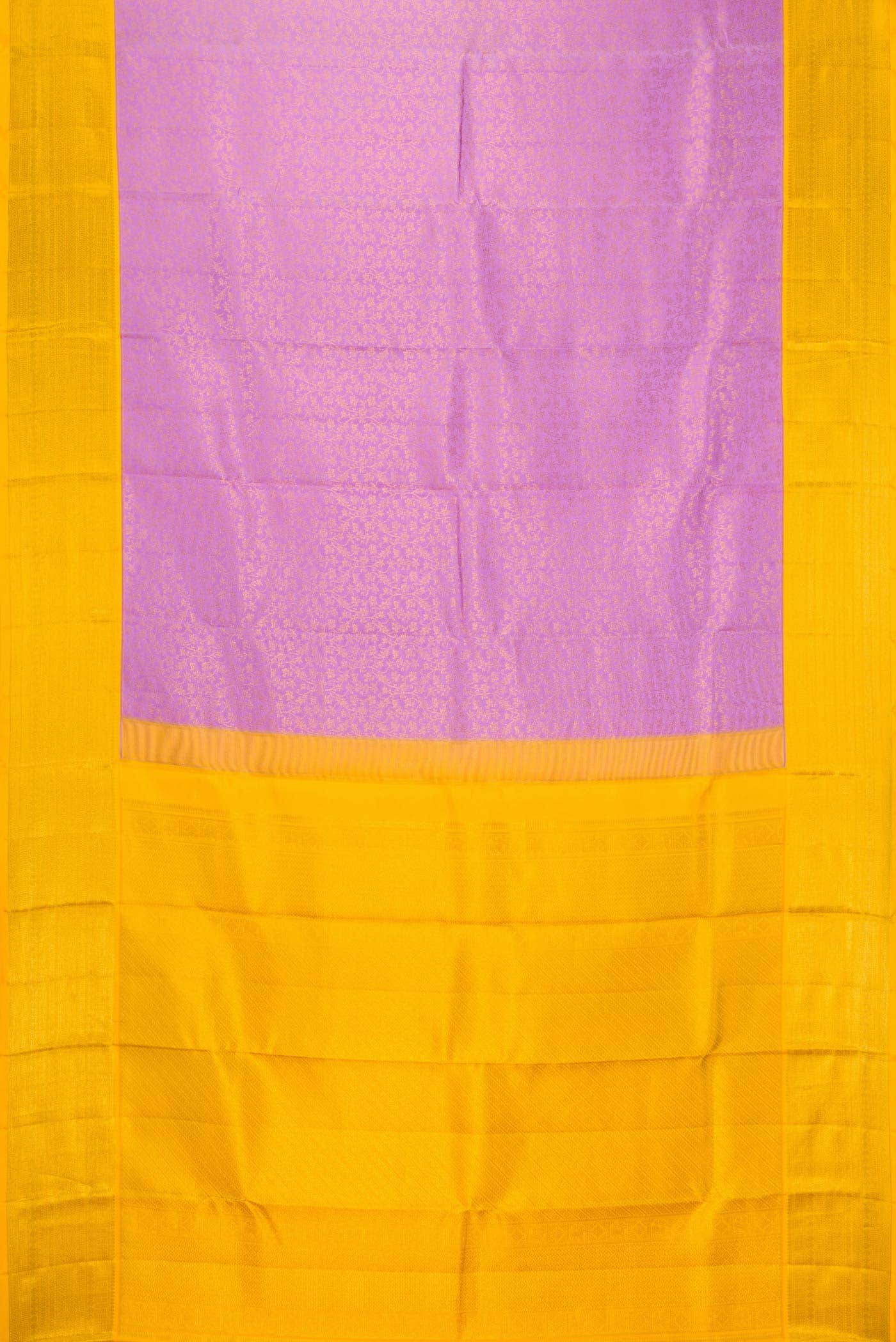 Lavender Kanchipuram Silk Saree