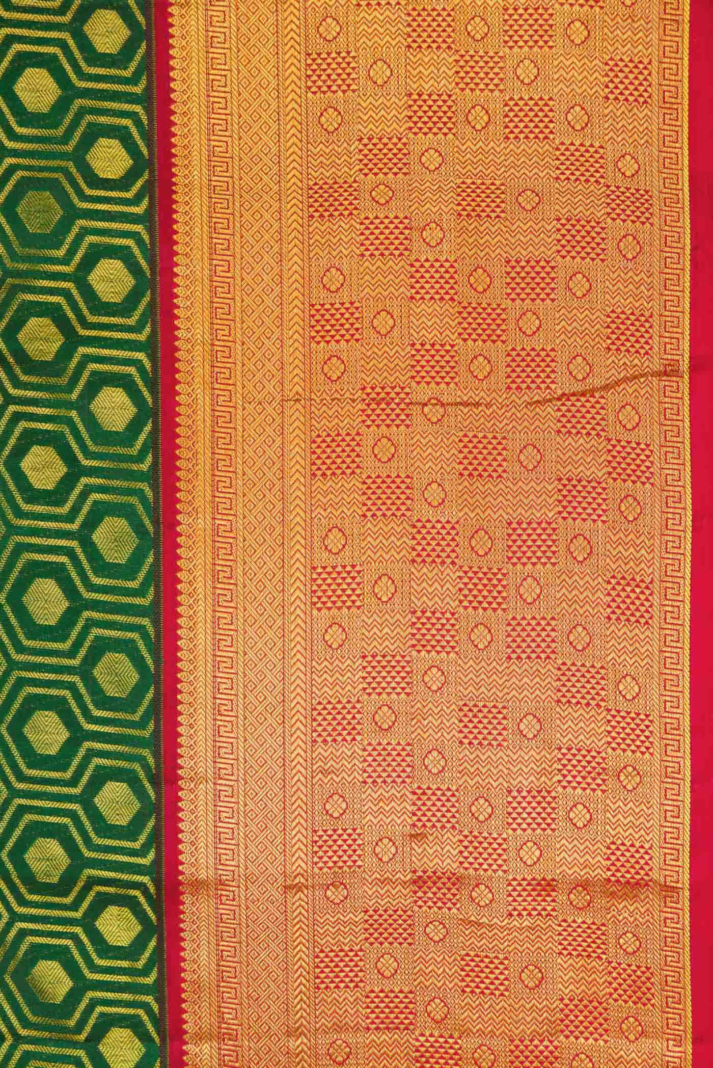 Green Kanchipuram Silk Saree