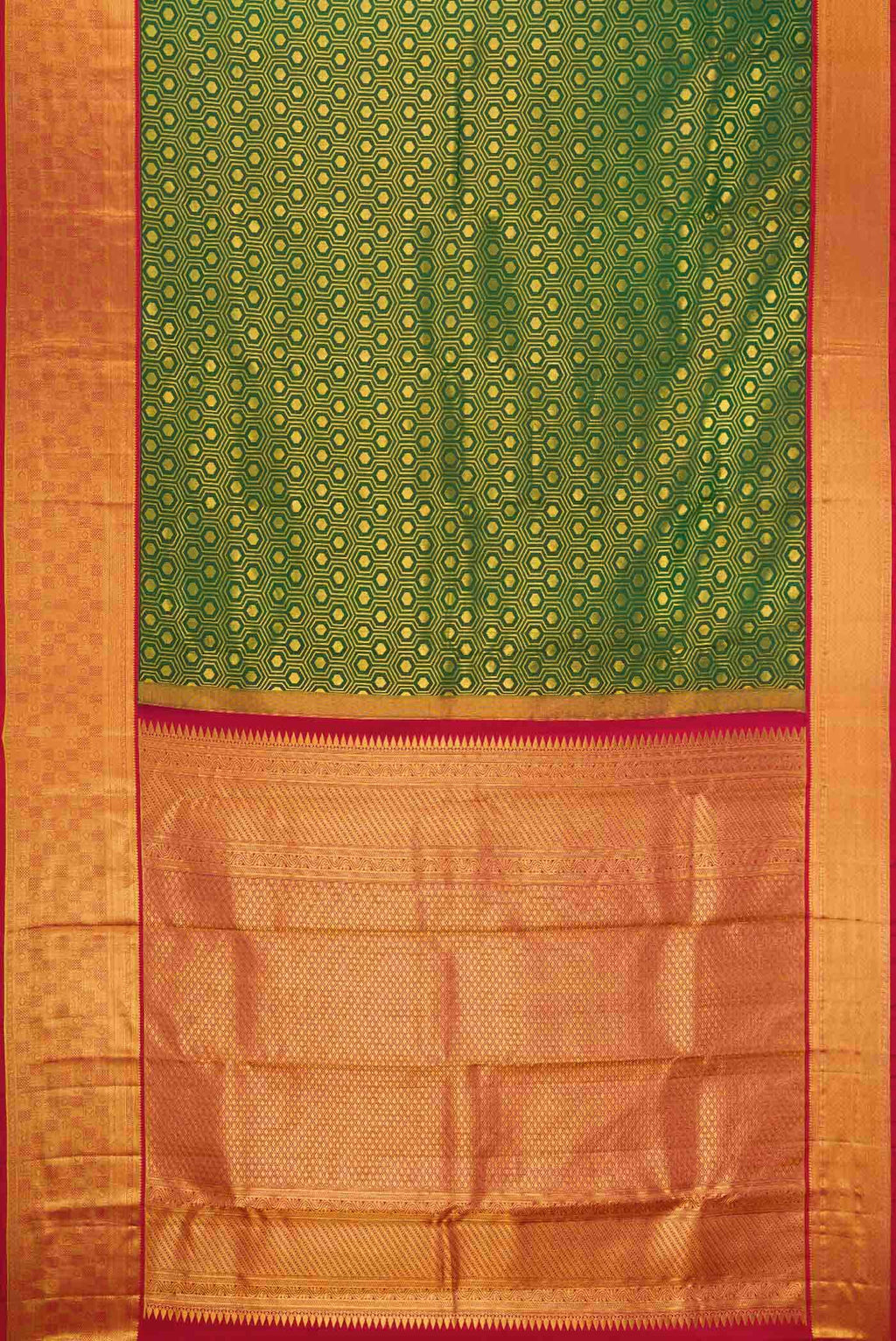 Green Kanchipuram Silk Saree