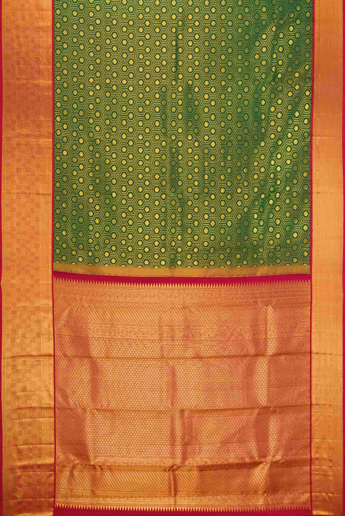 Green Kanchipuram Silk Saree